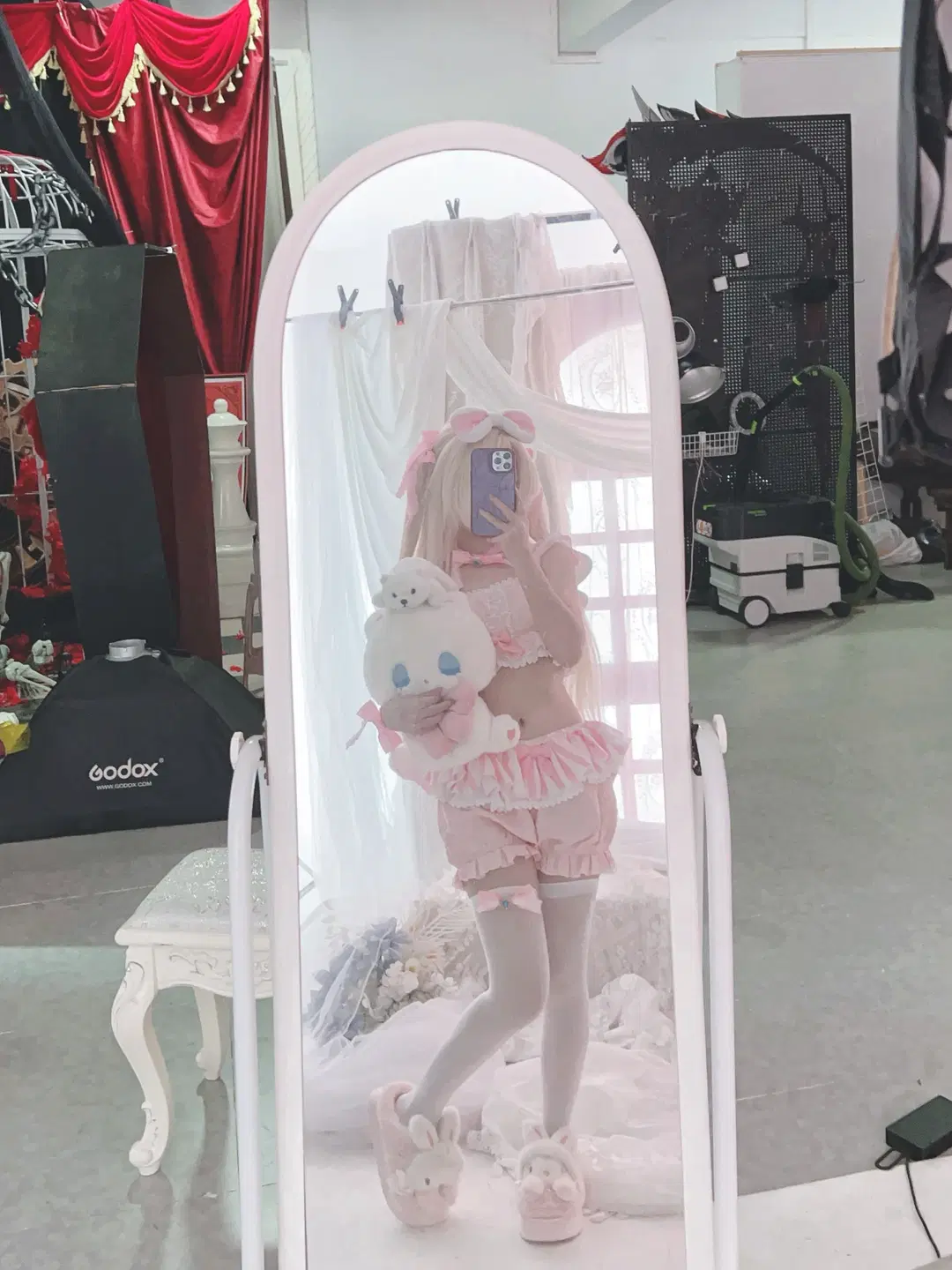 二次元看见计划, 白丝, 睡衣cos, 伊莉雅cos, 魔法少女伊莉雅