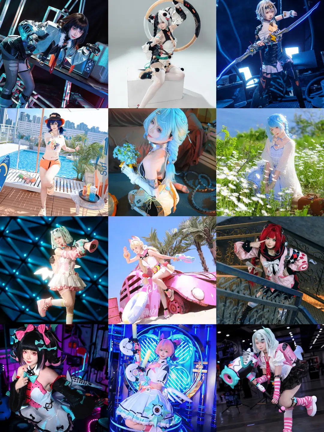 绝区零, 希希芙cos, 丝袜, 菲欧妮cos, 云归山cos