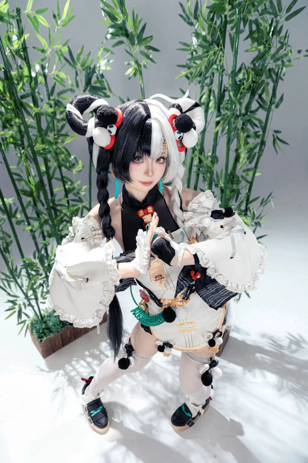 【ダイアリンコスプレ】『ゼンレスゾーンゼロ』中華娘スタイルと巨大リングプロップ - 吃土少女阿萨喵 - 6枚目