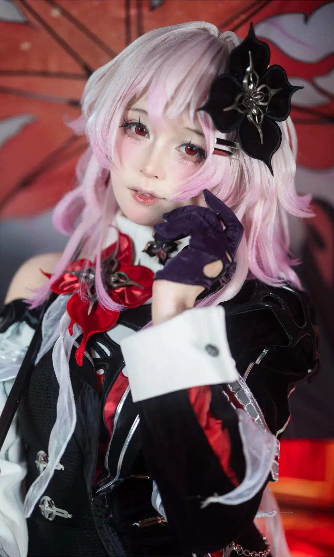 【長夜月コスプレ】『崩壊：スターレイル』赤と黒の印象美 - 全麦小熊 - 4枚目