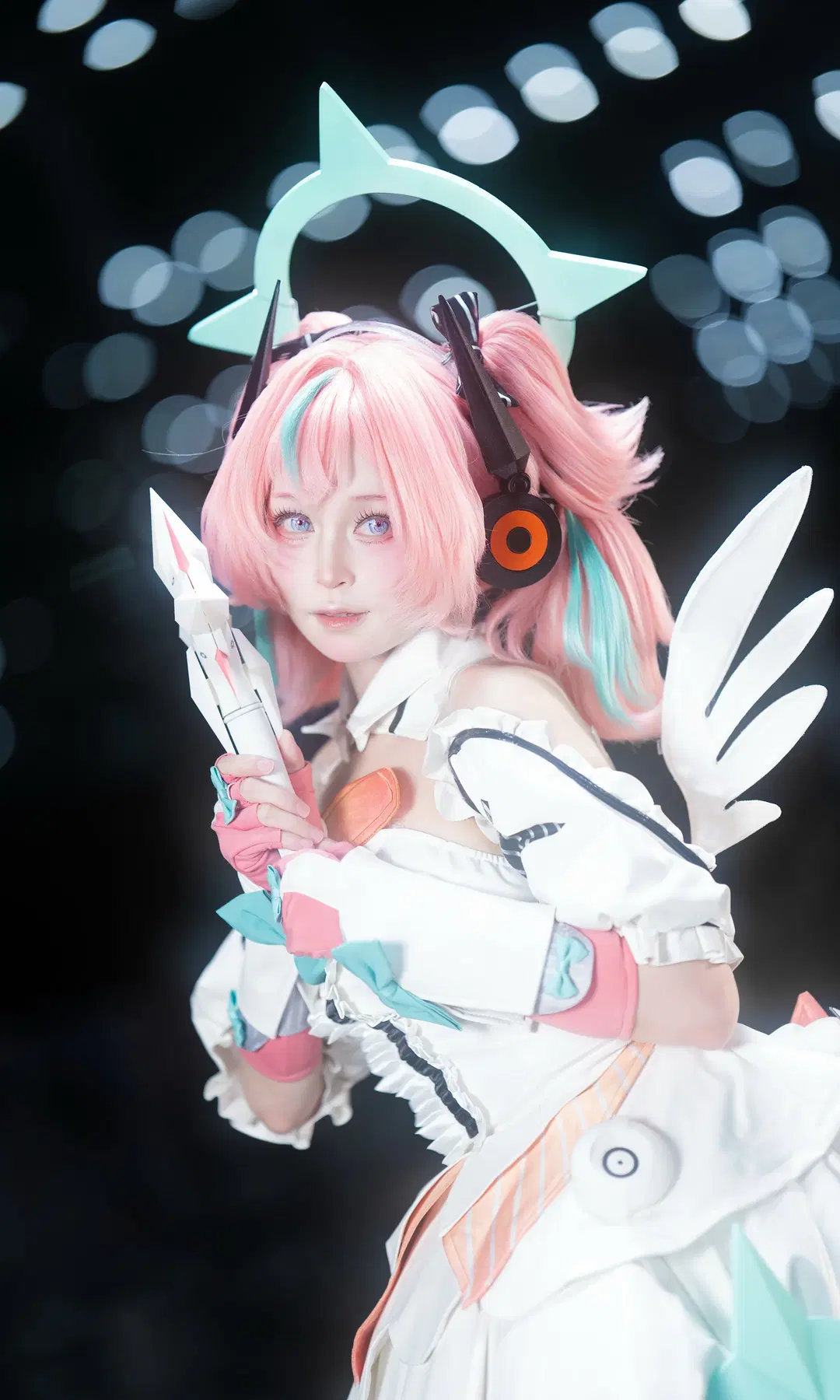 绝区零, 二次元, cosplay, 爱芮cos, 粉色双马尾