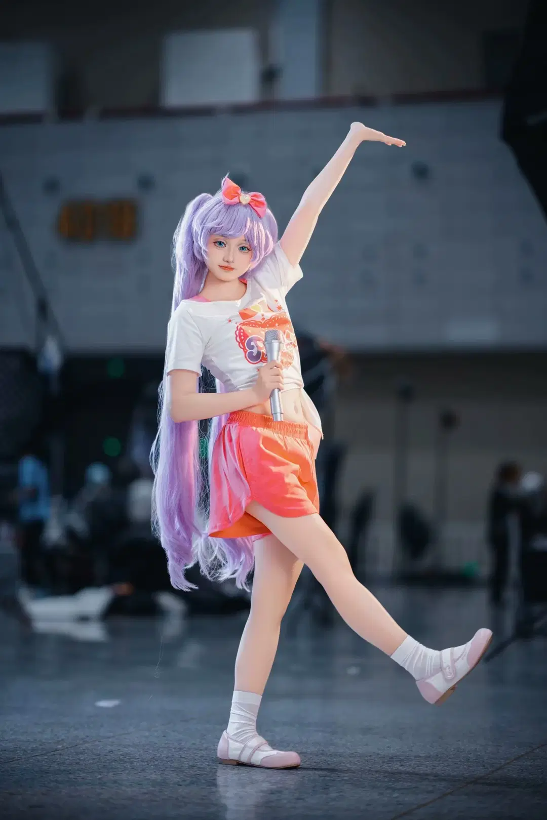 【真中啦啦cos】小偶像训练服站姿动作参考分享 - 绮礼kire - 第6张