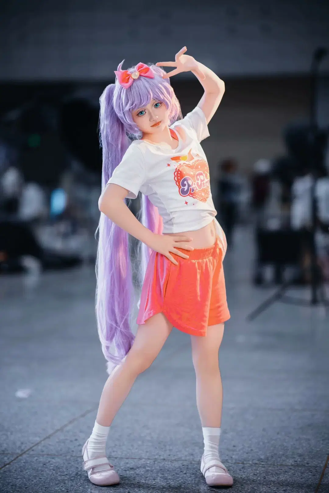 【真中啦啦cos】小偶像训练服站姿动作参考分享 - 绮礼kire - 第7张