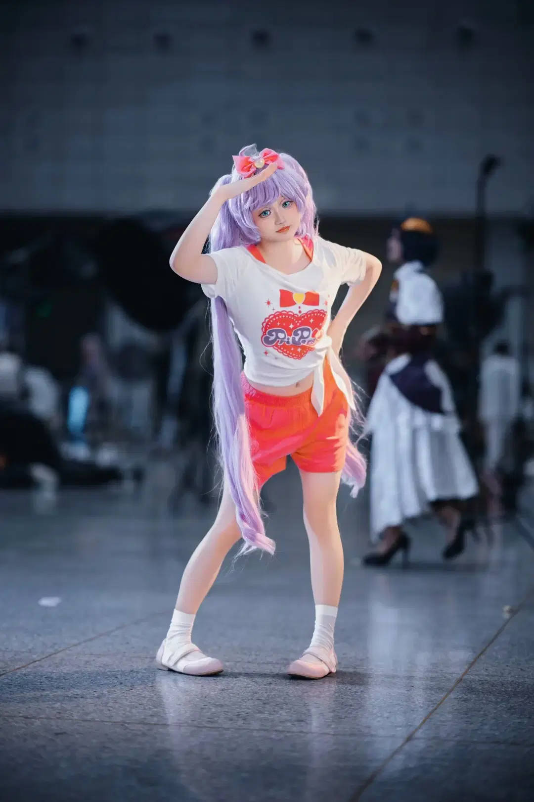【真中啦啦cos】小偶像训练服站姿动作参考分享 - 绮礼kire - 第9张
