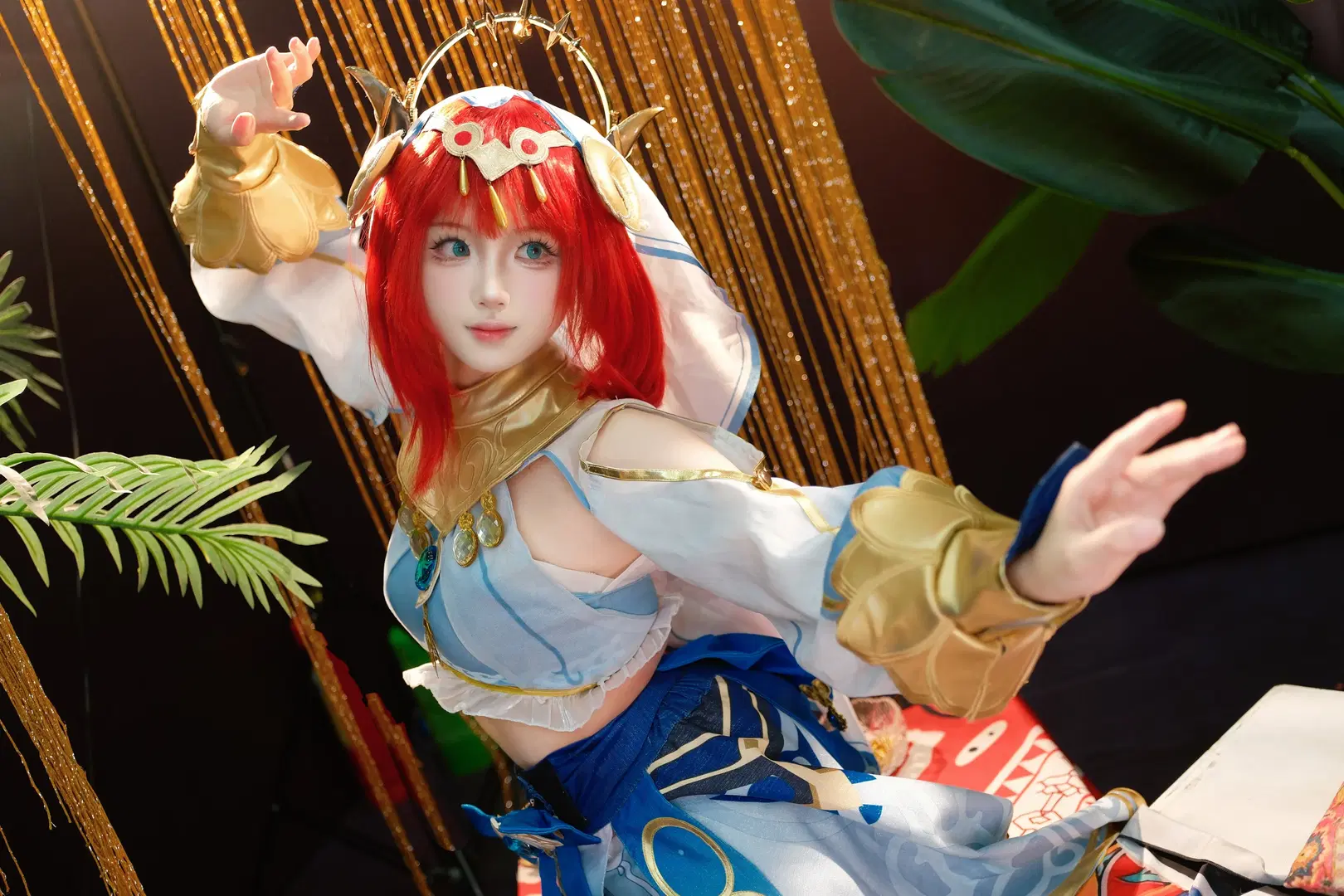 【ニィロウ コスプレ】原神のエキゾチックダンサー、翻るスカートと回転の光影 - Cryengine15 - 4枚目