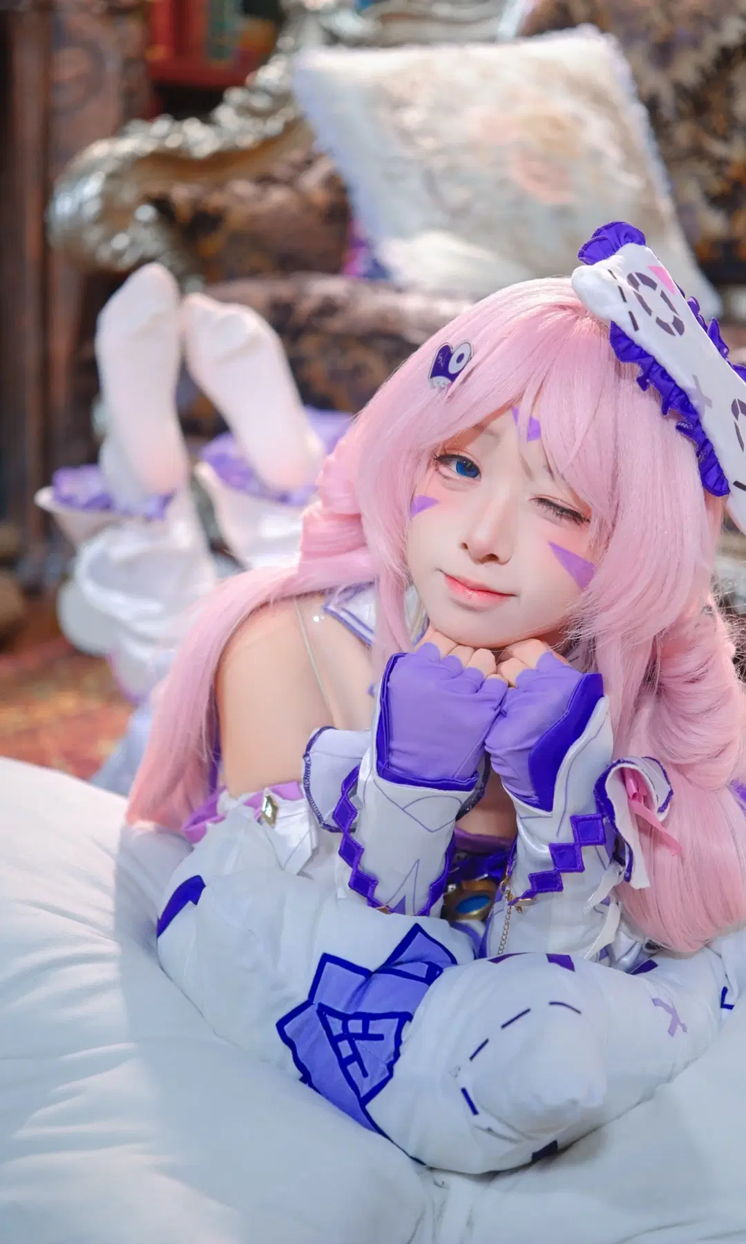 【シトラリ コスプレ】原神 シトラリの紫×白カラーメイク＆衣装メイキング記録 - Cryengine15 - 3枚目