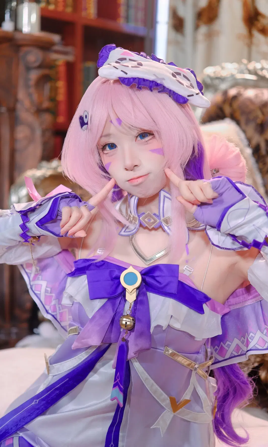 【シトラリ コスプレ】原神 シトラリの紫×白カラーメイク＆衣装メイキング記録 - Cryengine15 - 4枚目
