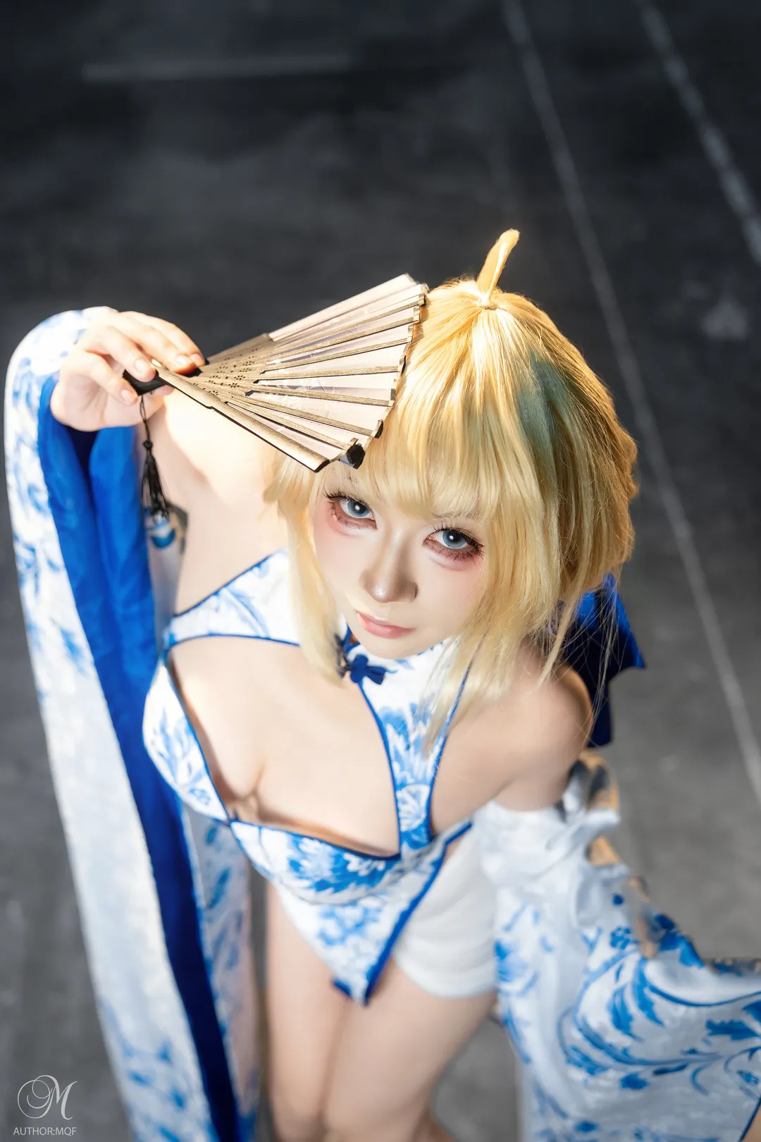 场照, 萤火虫漫展, fate, 青花瓷, sabercos - 第1张
