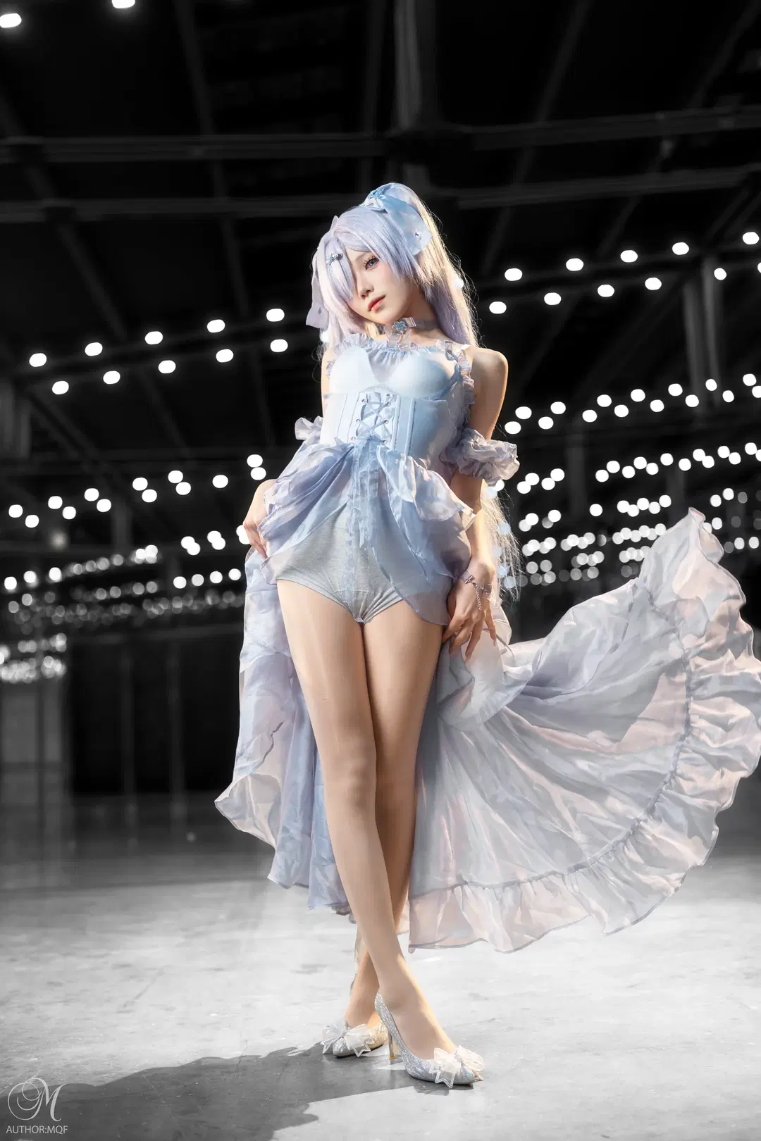 漫展返图, 灰姑娘cos, 二次元看见计划, 丝袜美腿, NIKKE 胜利女神