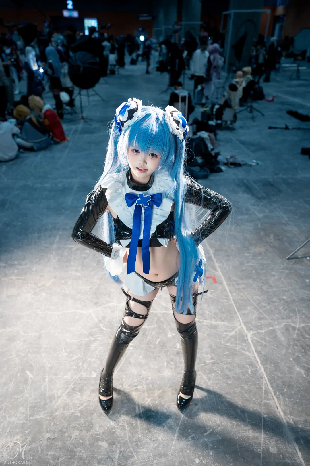 cosplay, 胜利女神：妮姬, CICF漫展, 漆皮服装, 汉赛尔cos