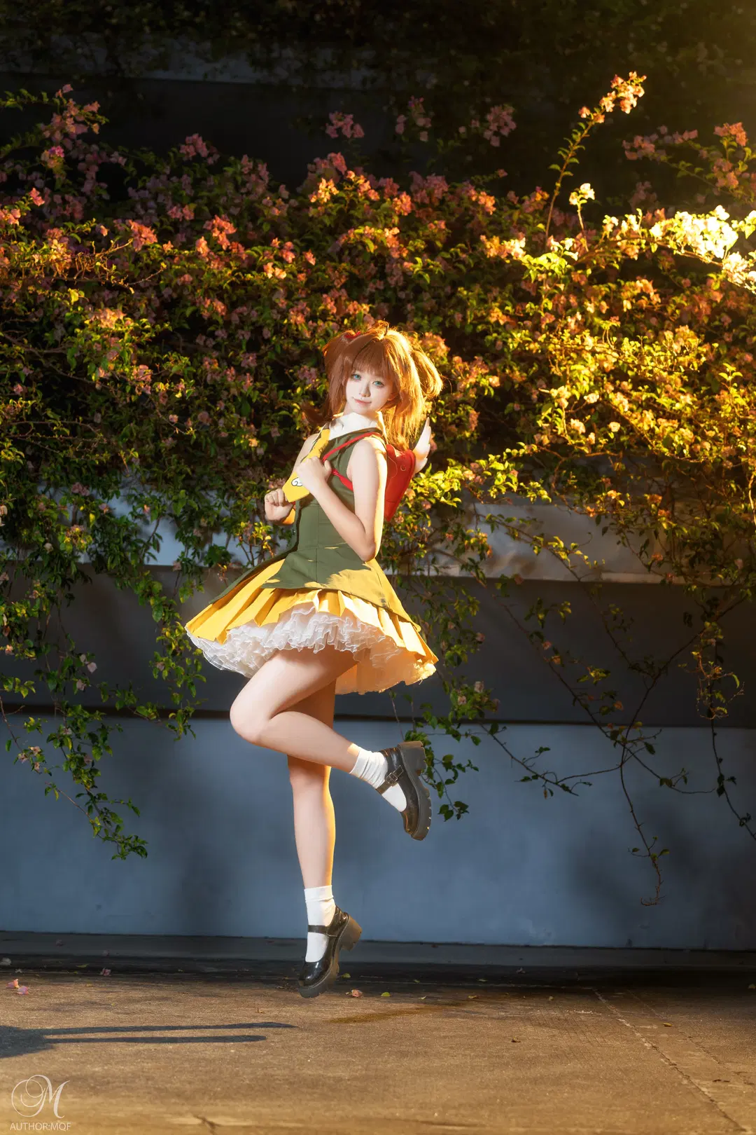 二次元看見計劃, 木之本櫻cos, 魔卡少女櫻, sony a7c2, 夕陽人像