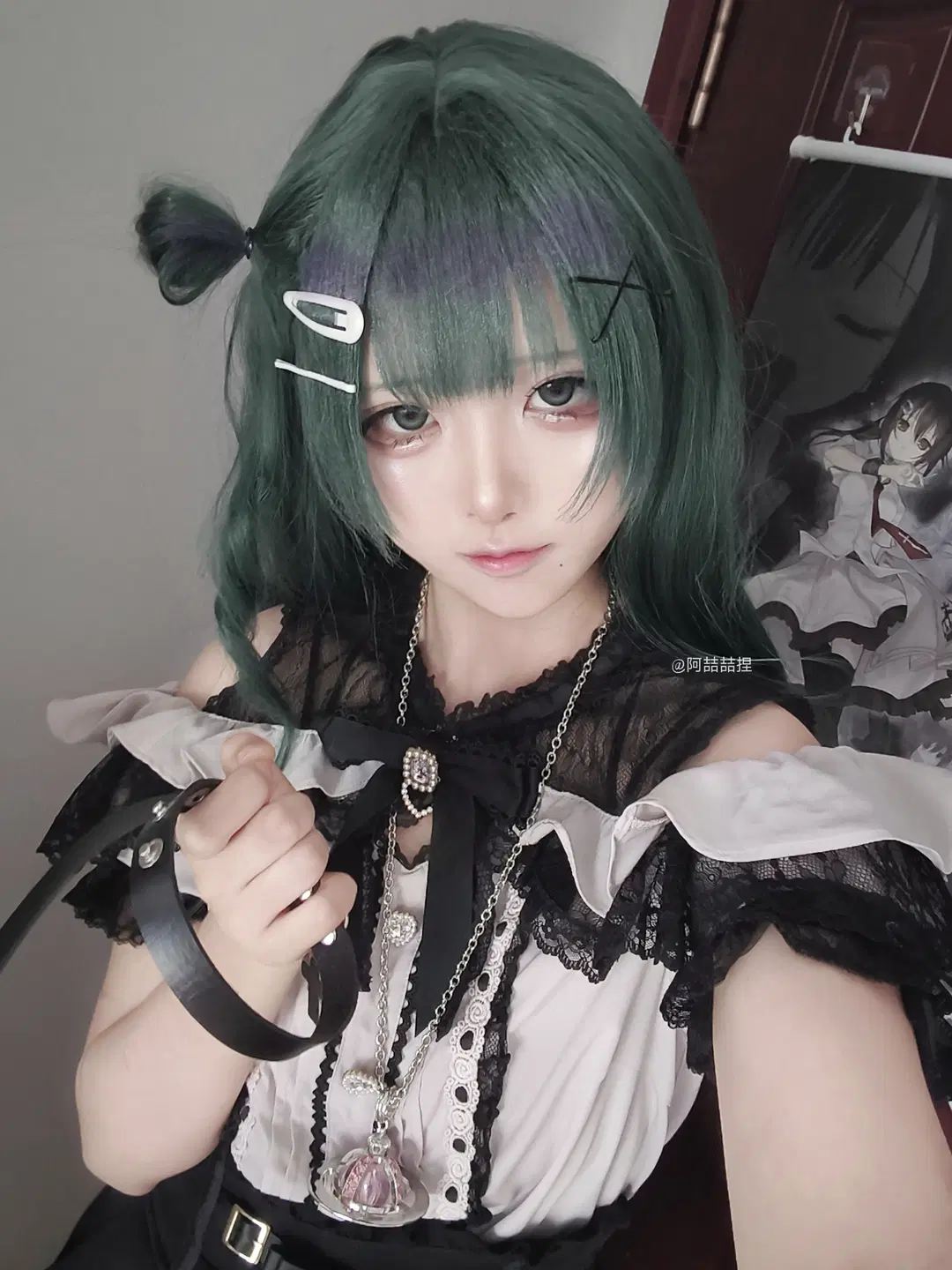 【ヴィオラコスプレ】『梦限大みゅーたいぷ』ダーク系スタイリング撮影記録 - 阿喆喆捏 - 3枚目