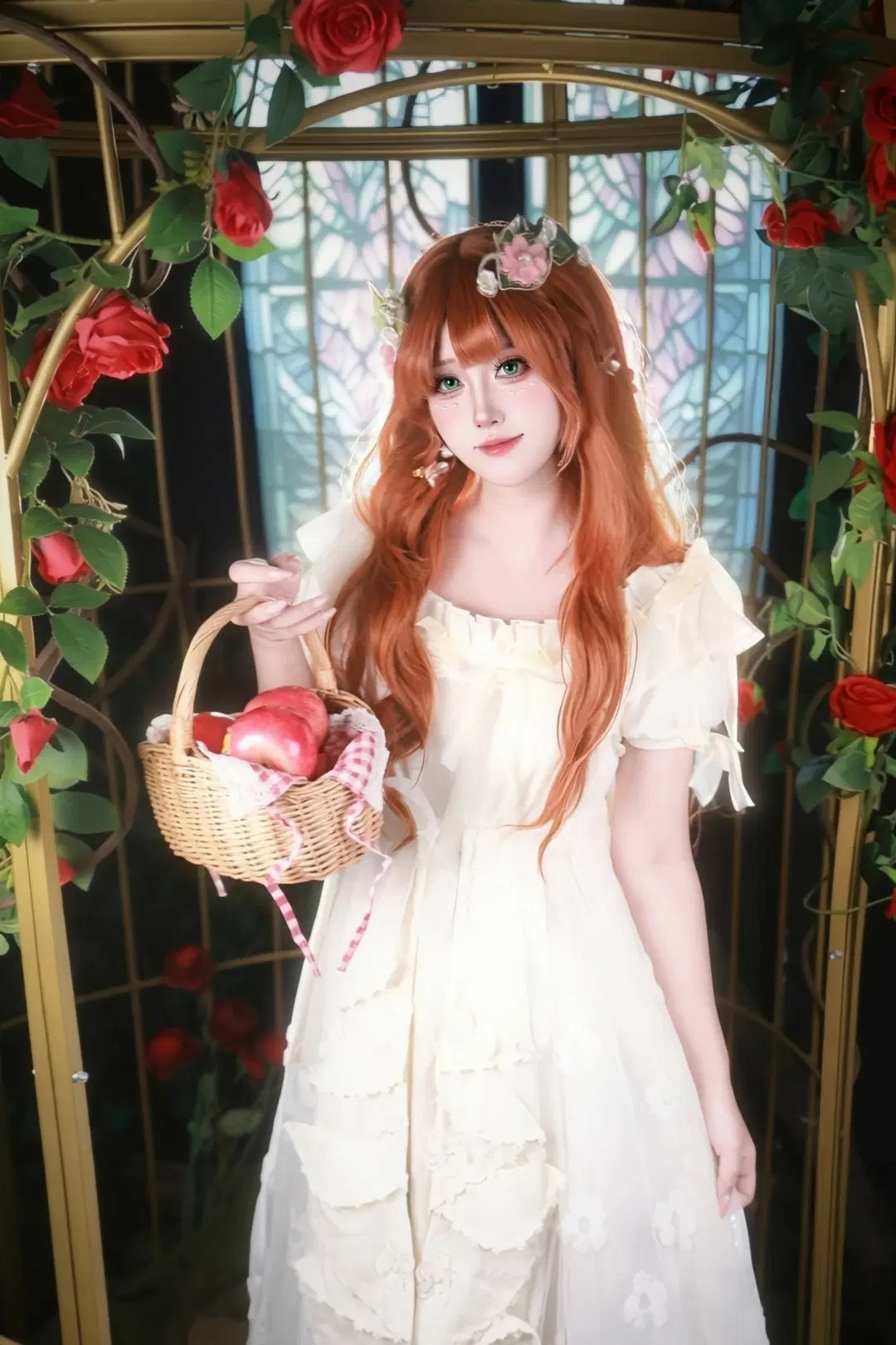 Identity V, Anime cosplay, Eurydice cosplay, Identity V Little Girl, Maiden and Rose