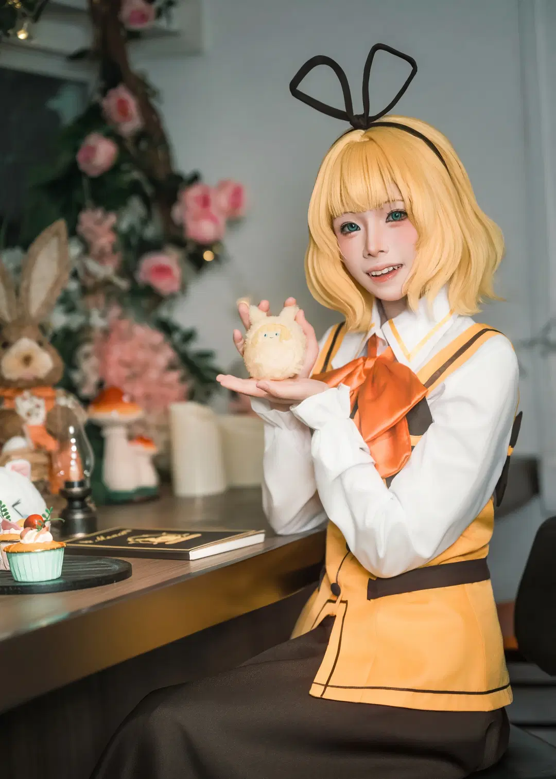 cosplay, 可愛, 生賀, 點兔, 桐間紗路cos