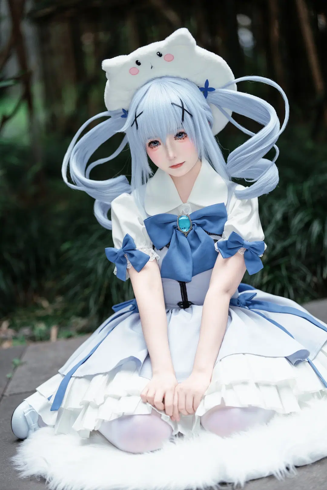 香风智乃cos, 白丝cos, 点兔, 成都世界线, 魔法少女智乃