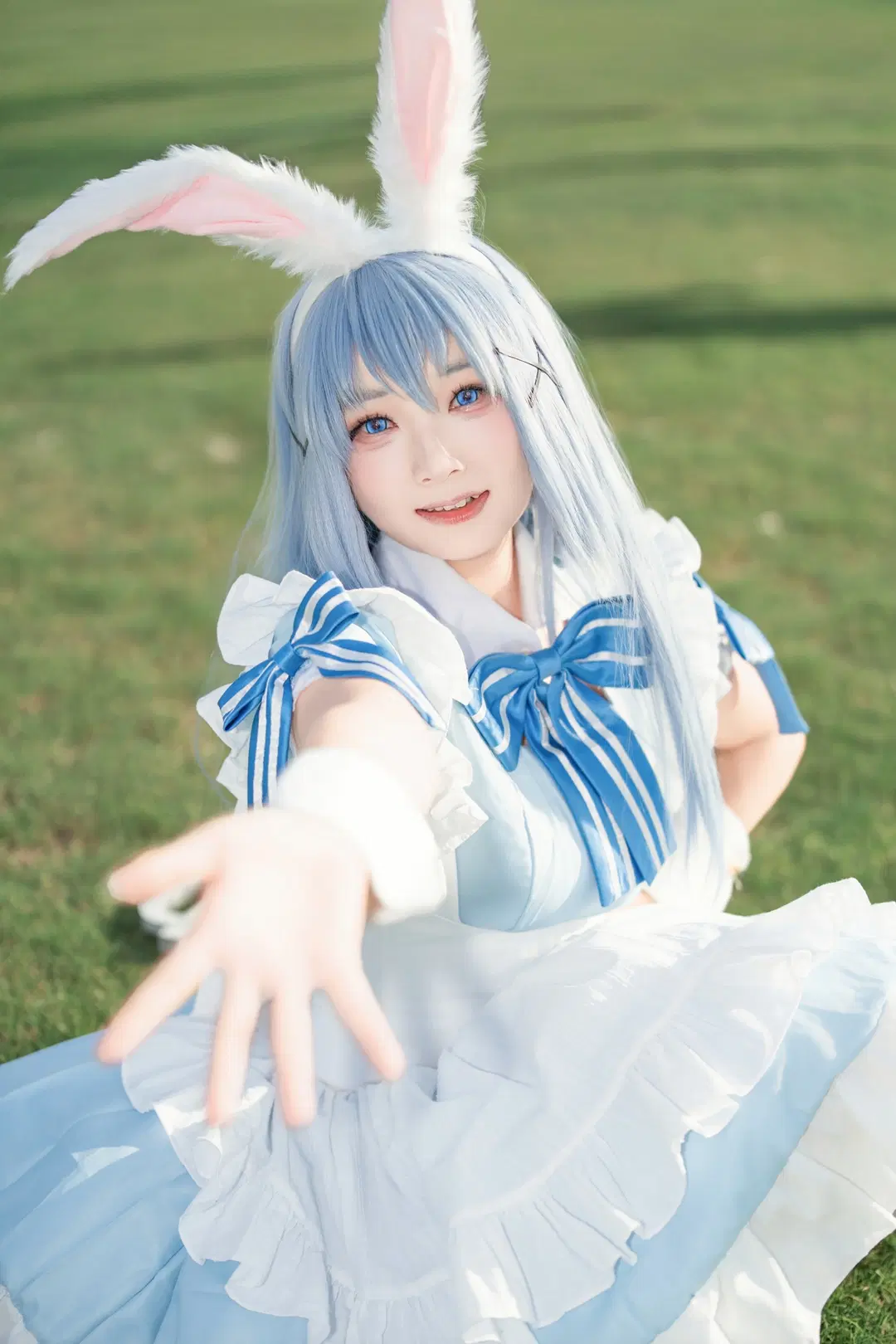 [Kafū Chino cosplay] Is the Order a Rabbit? Alice style and the Giant Spoon by 喵蛋poi - Image 8
