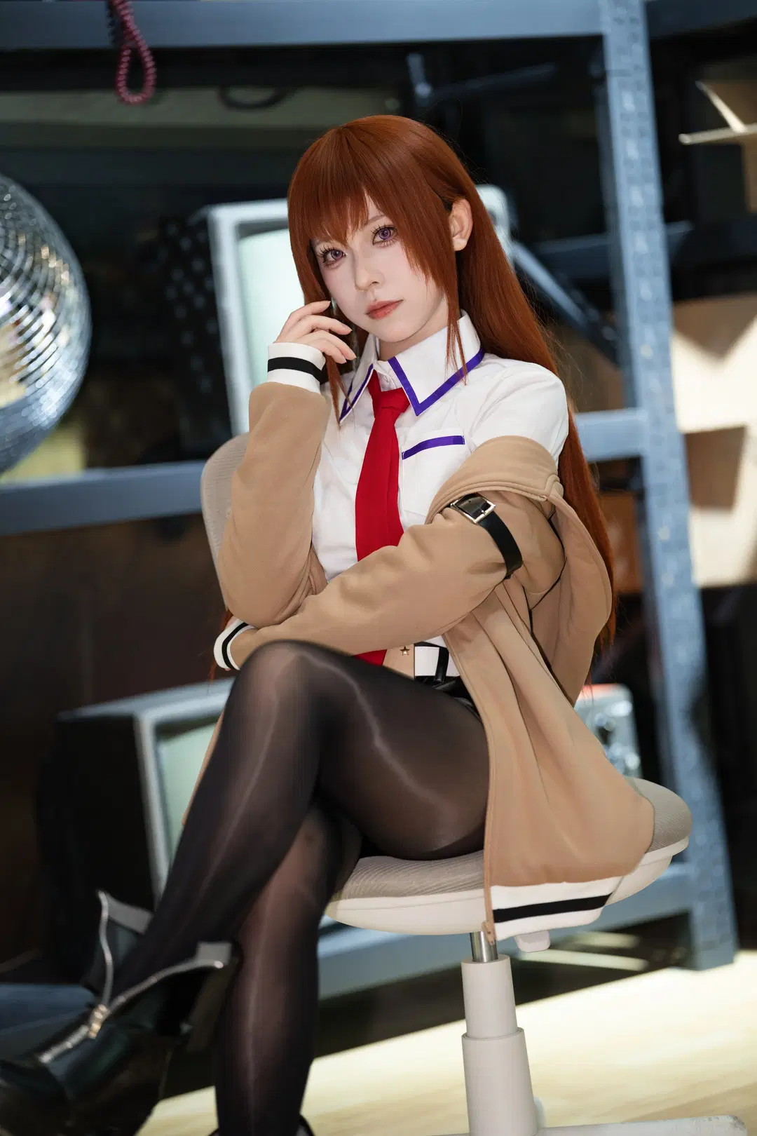 魔法少女まどか☆マギカ, 黒ストッキング, 六花 コスプレ, まどかコスプレ, 2233娘 コスプレ
