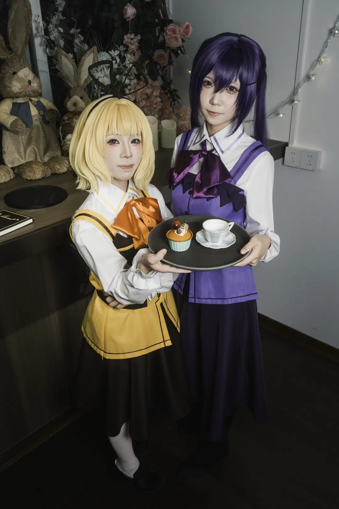 [Rize Tedeza cosplay and Kirima Sharo] Is the Order a Rabbit? Afternoon Tea Time by 喵蛋poi - Image 3