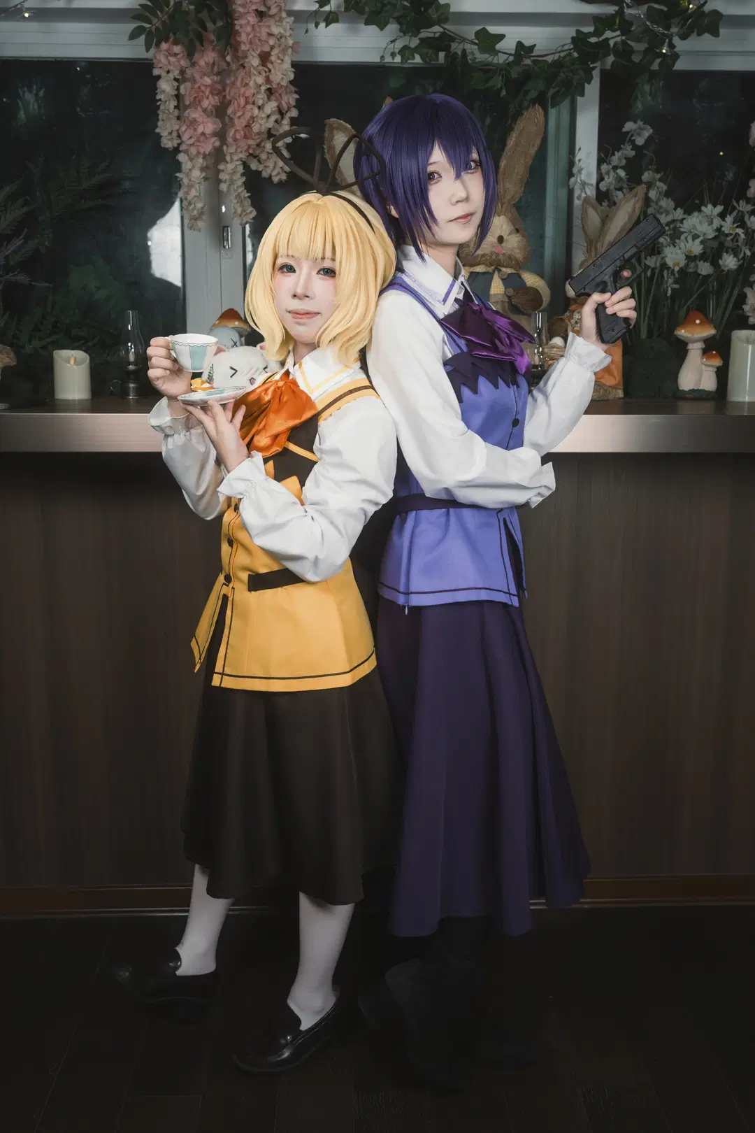 [Rize Tedeza cosplay and Kirima Sharo] Is the Order a Rabbit? Afternoon Tea Time by 喵蛋poi - Image 4