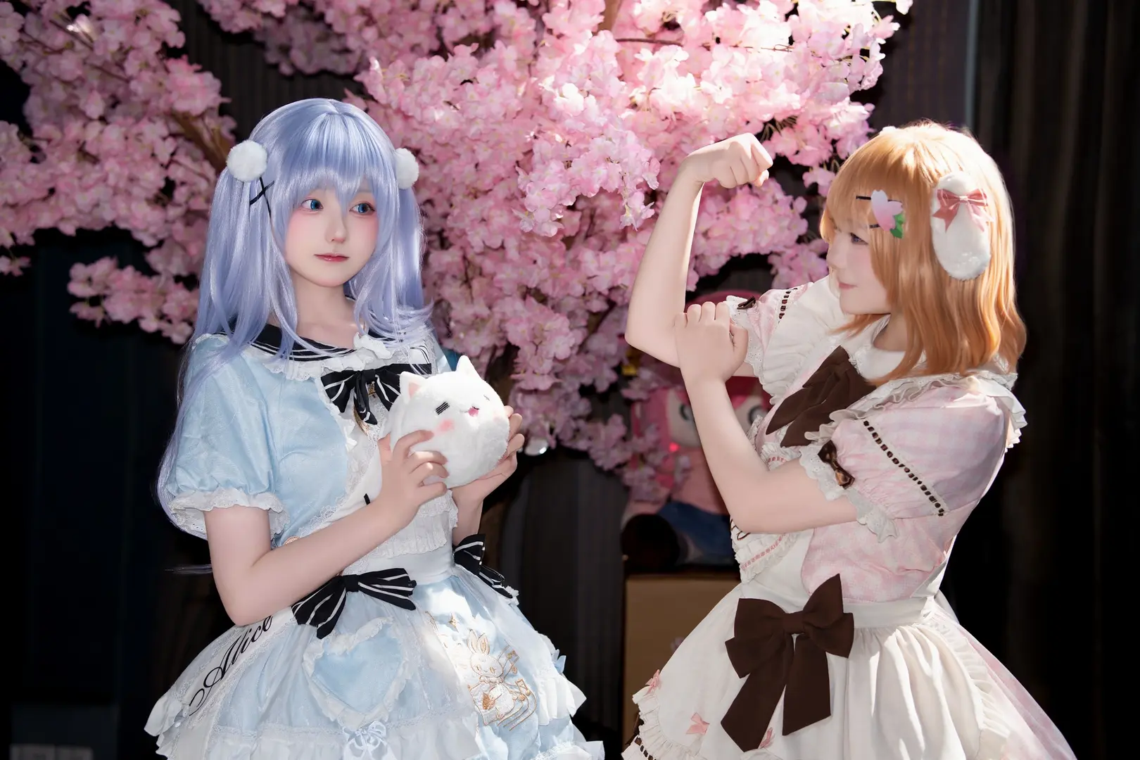 二次元cosplay, 香风智乃cos, 保登心爱cos, 点兔, 上海芳文社only - 第3张