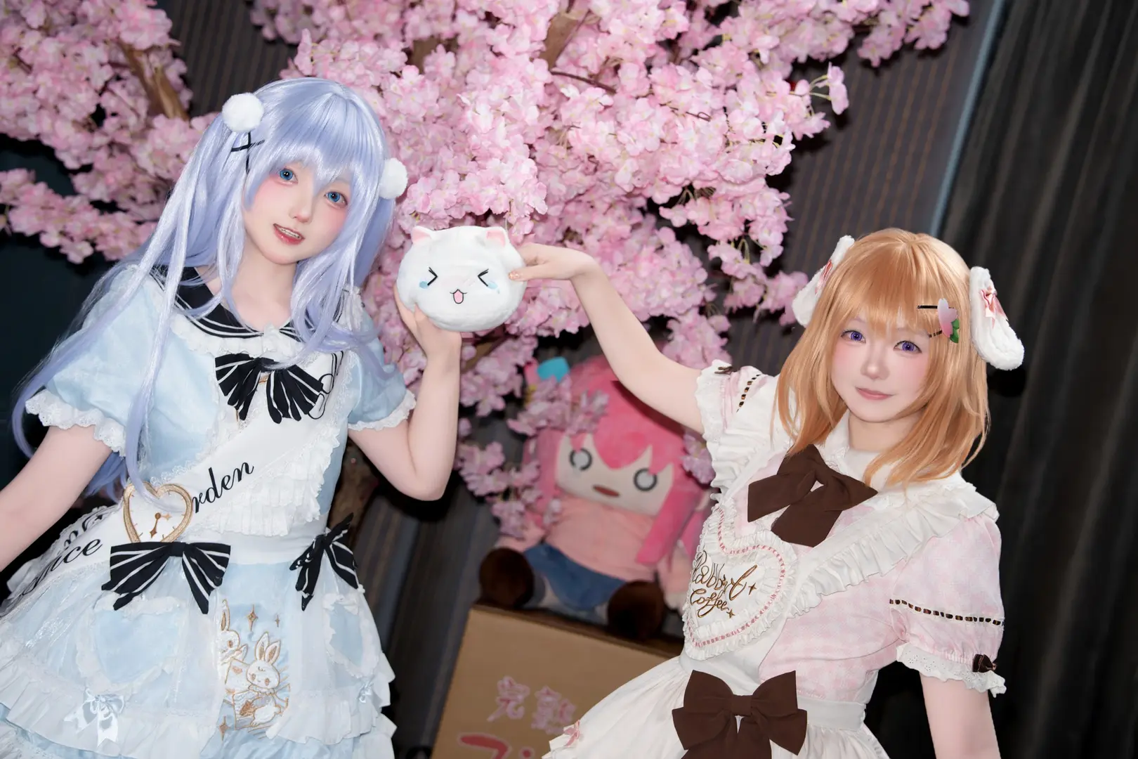 二次元cosplay, 香风智乃cos, 保登心爱cos, 点兔, 上海芳文社only - 第5张