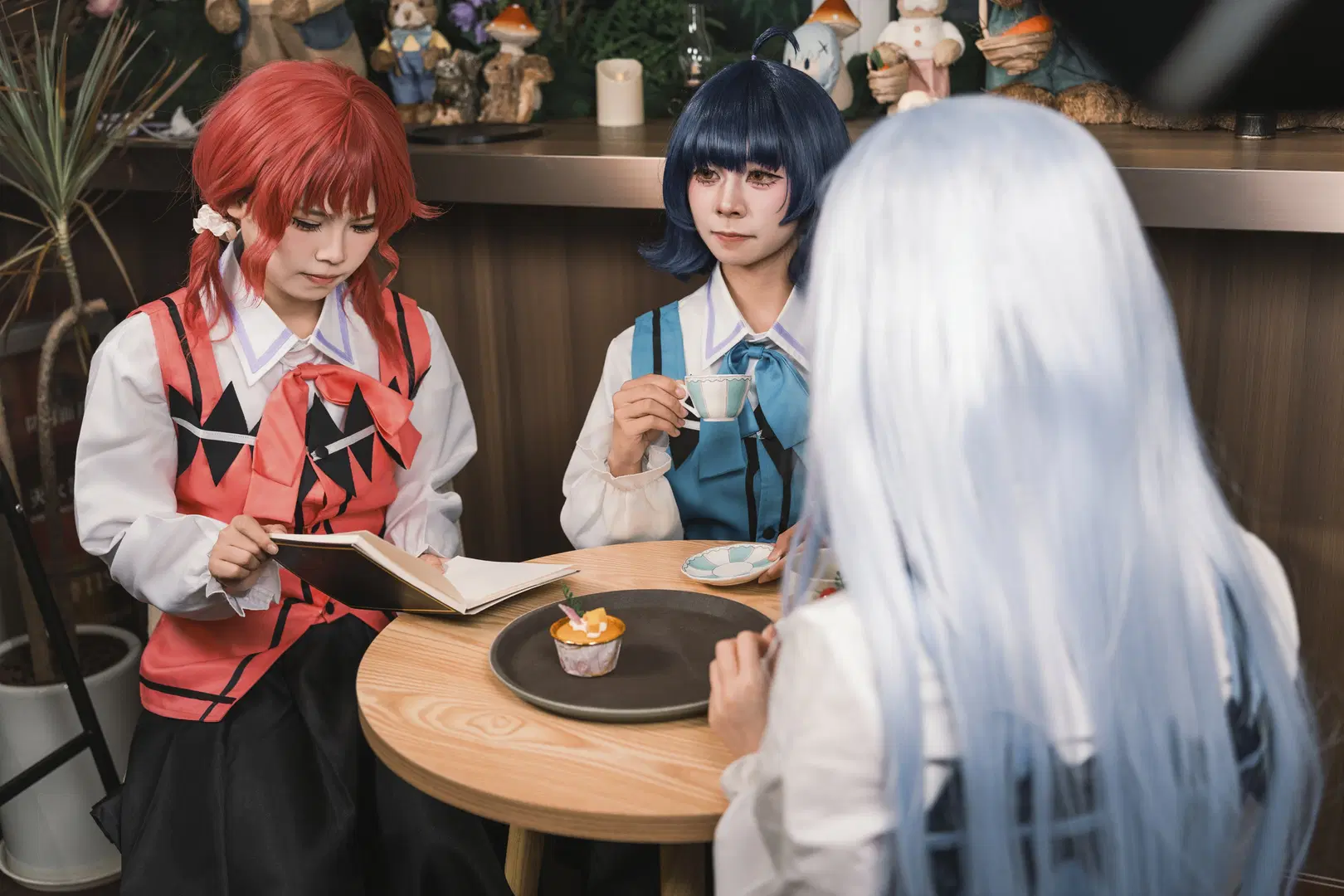 【条河麻耶コスプレ＆奈津恵コスプレ】『ご注文はうさぎですか？』元気いっぱいな営業日 - 喵蛋poi - 2枚目