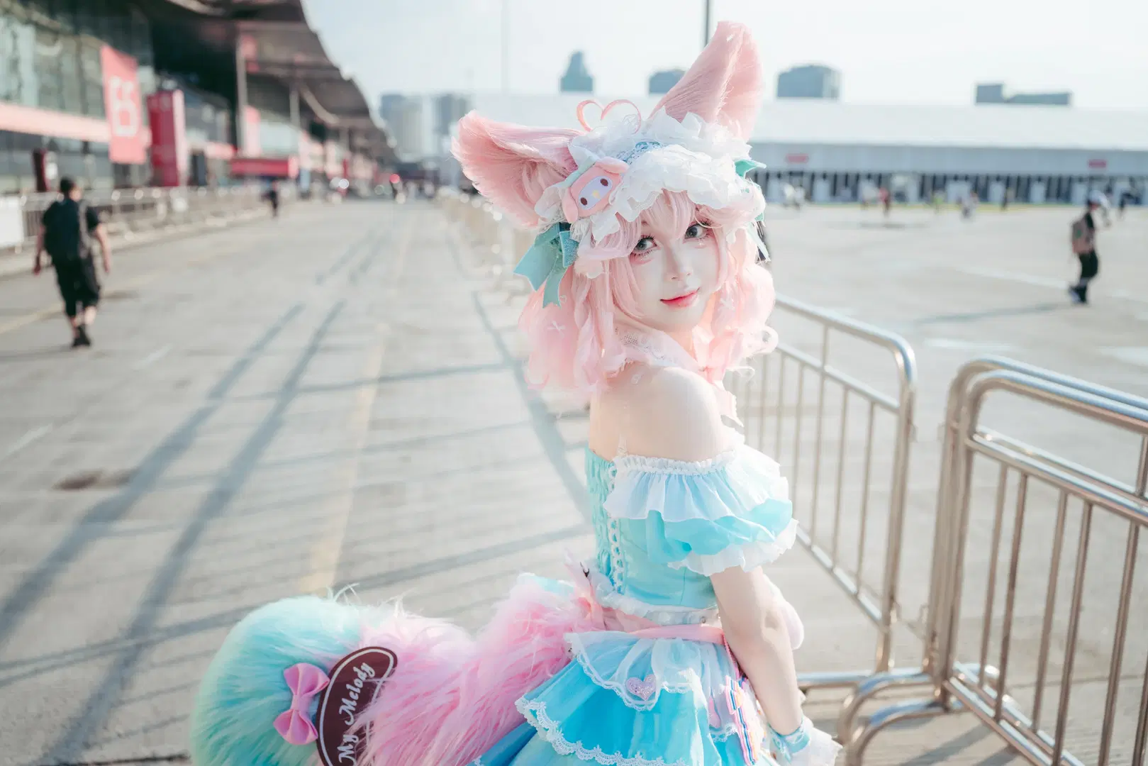 【妲己コスプレ】『オナー・オブ・キングス』妲己 ChinaJoy 2026 ロケーション撮影 - 吶魄罗 - 12枚目