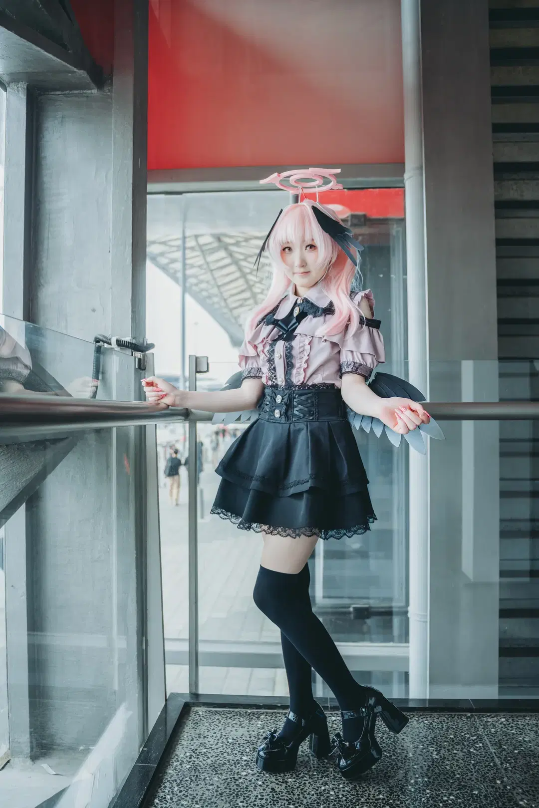 碧蓝档案, 下江小春cos, 黑丝, cosplay摄影, Chinajoy2026