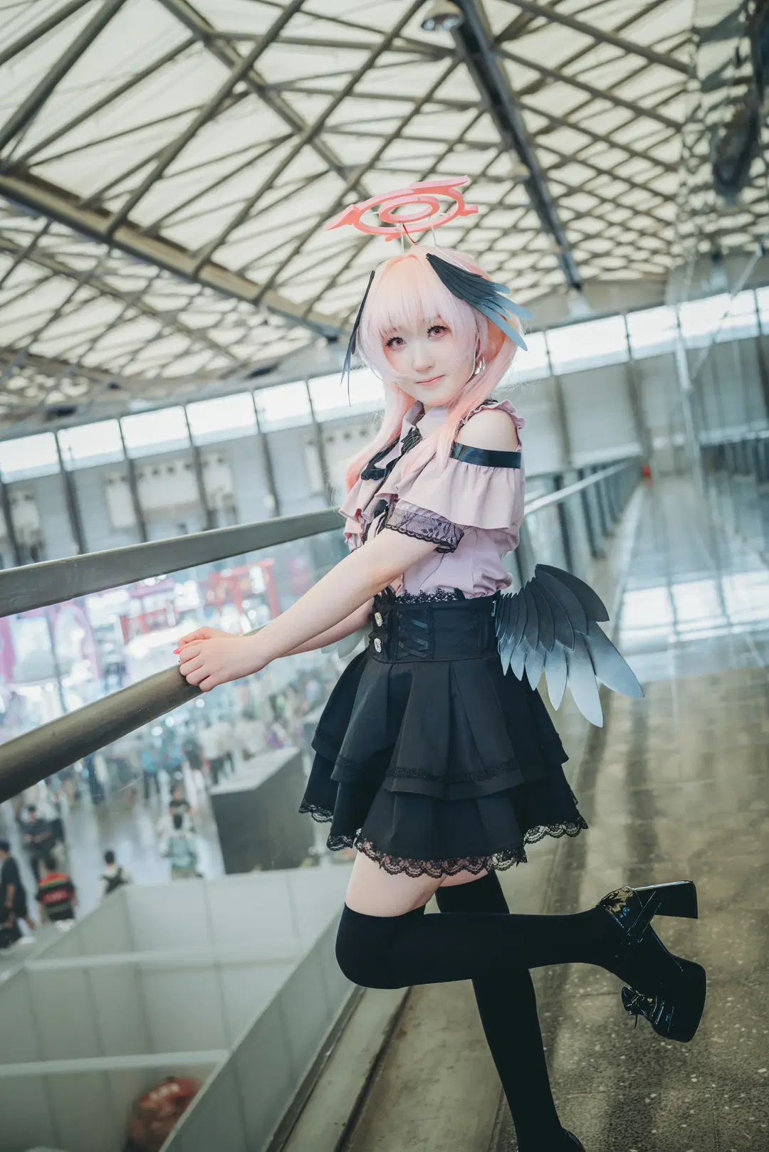 [Shimoe Koharu cosplay] An Unexpected Ethereal Transparency Captured from the Grandstand by 吶魄罗 - Image 2