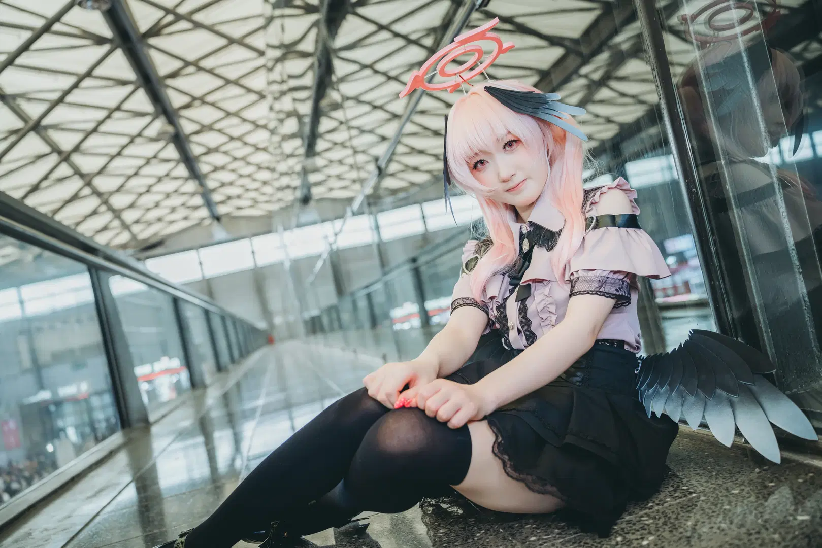 [Shimoe Koharu cosplay] An Unexpected Ethereal Transparency Captured from the Grandstand by 吶魄罗 - Image 5