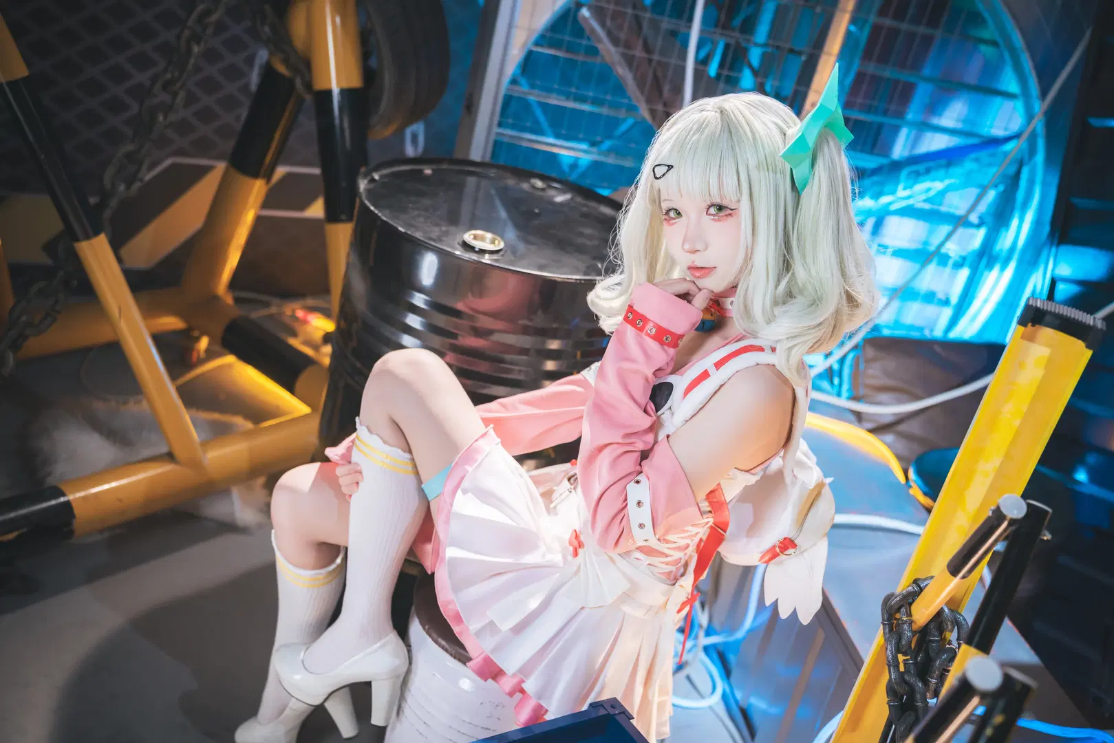绝区零, 二次元cosplay, 妄想天使, 千夏cos, 丝袜
