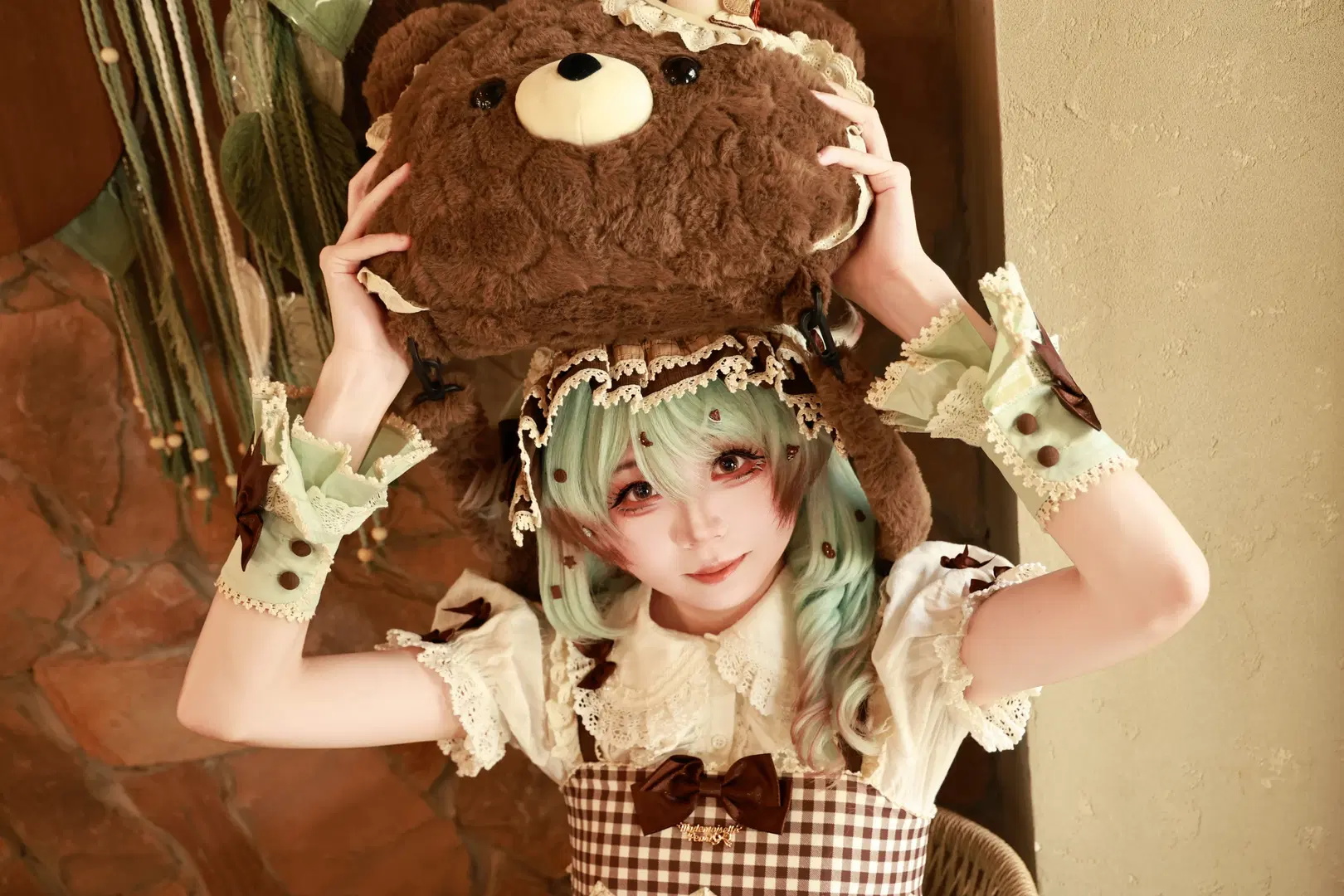 チョコミントカラーが紡ぐロリータ・アフタヌーンティーの記録 - 挽穗 - 4枚目