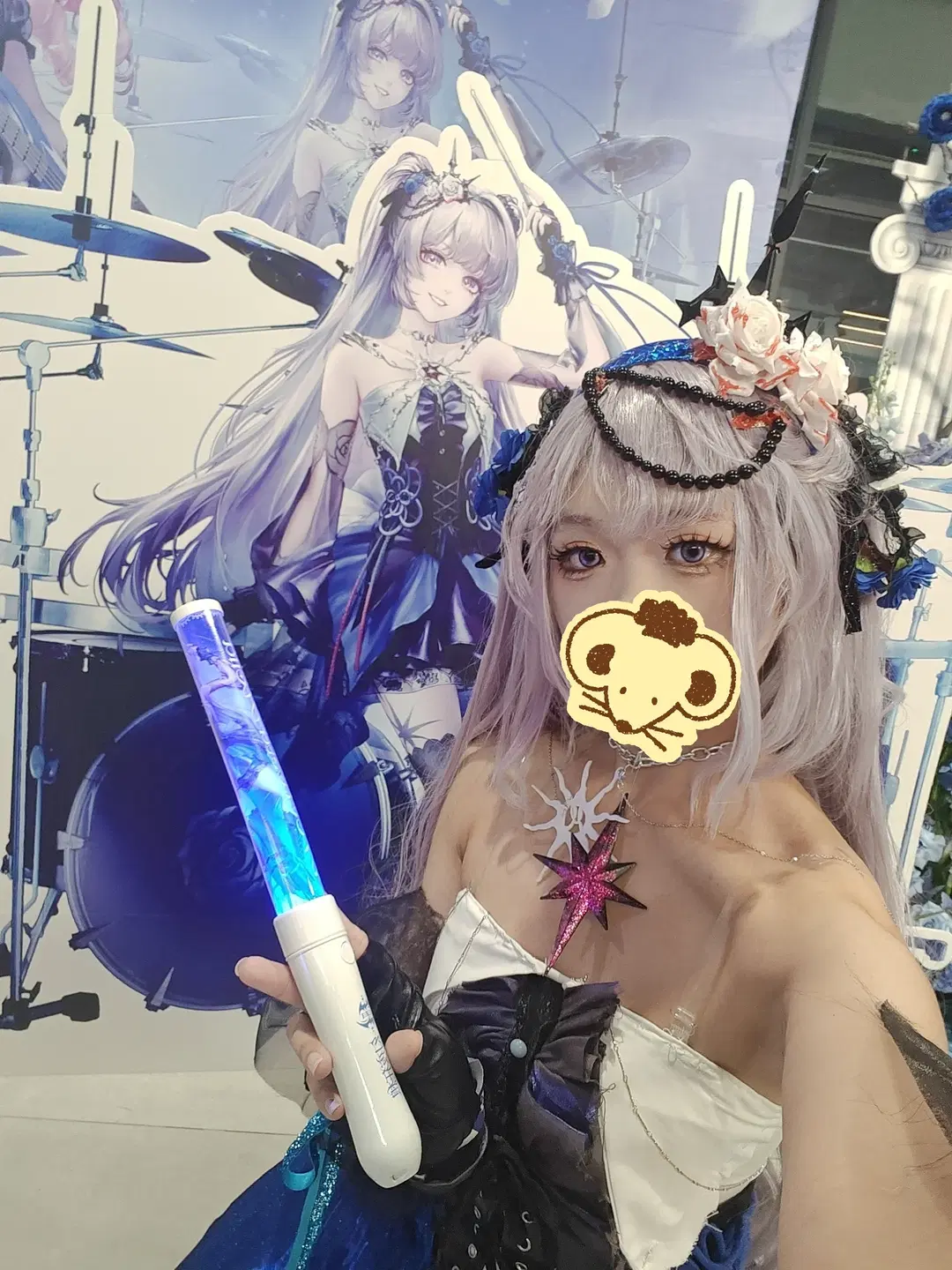 【海拉cos】無期迷途幻夜狂想Livehouse現場隨記 - 叙拉古黑帮尚雪兔 - 第6張