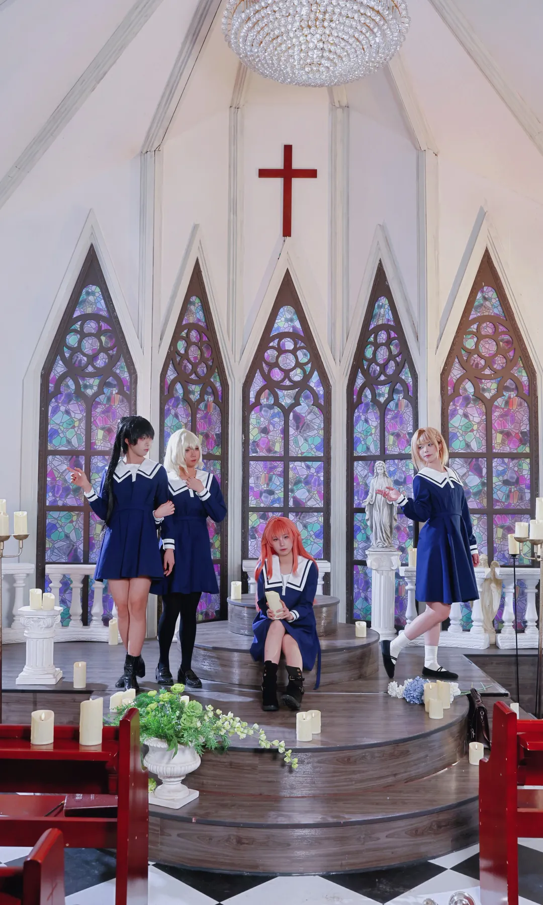 Sheena cosplay, Mimi cosplay, Ali cosplay, I Want to Love You Till Your Dying Day, Fall in love with you at the end of the world, Lizzy Seiran cosplay