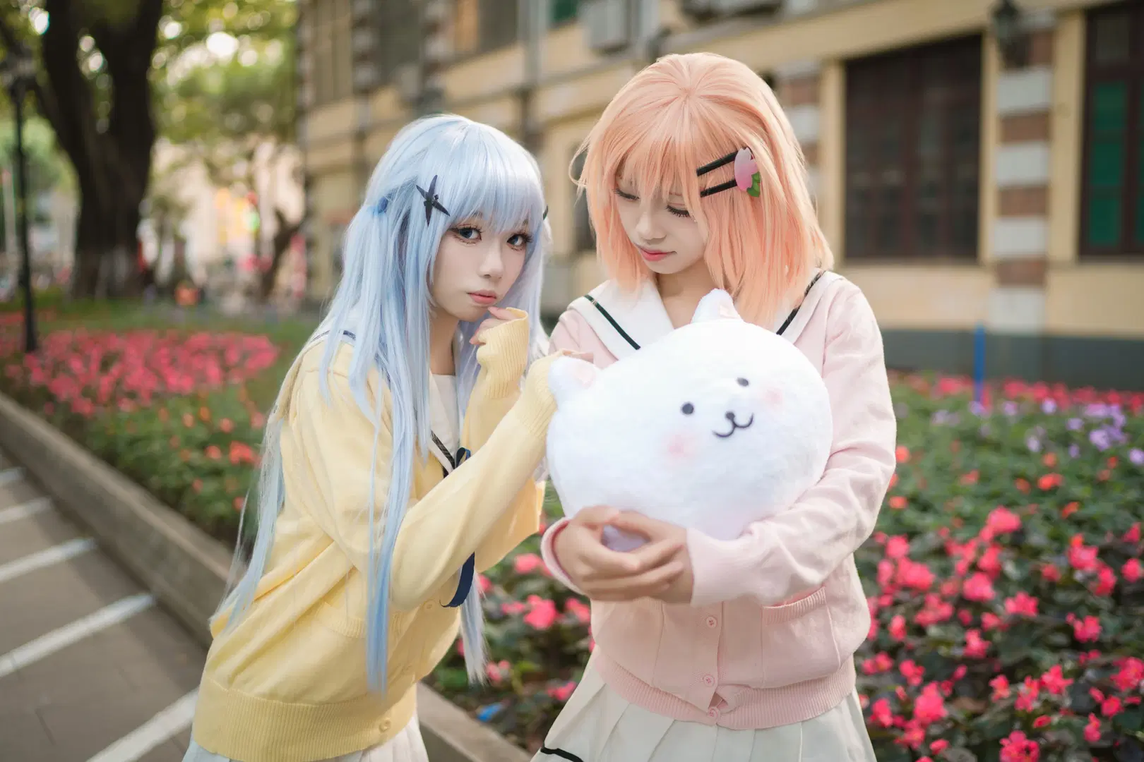 [Hoto Kokoa & Kafū Chino cosplay] Is the Order a Rabbit? Daily Shoot Diary by 叙拉古黑帮尚雪兔 - Image 3