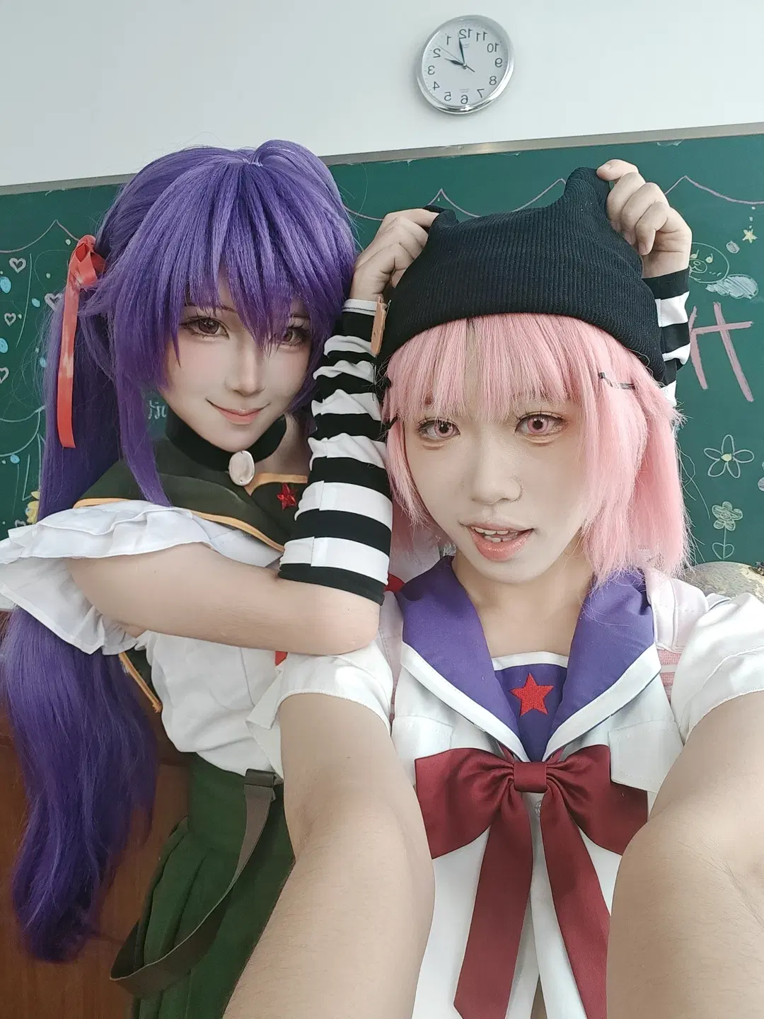 【丈槍由紀コスプレ】がっこうぐらし！の日常、恵飛須沢胡桃と過ごす教室の時間 - 叙拉古黑帮尚雪兔 - 3枚目