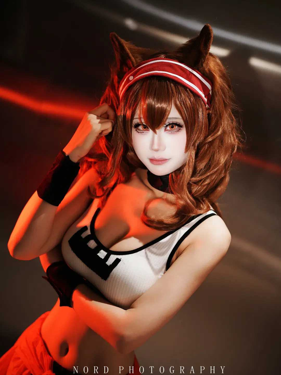 漫展返图, 明日方舟, 运动风, 兽耳, 安洁莉娜cos
