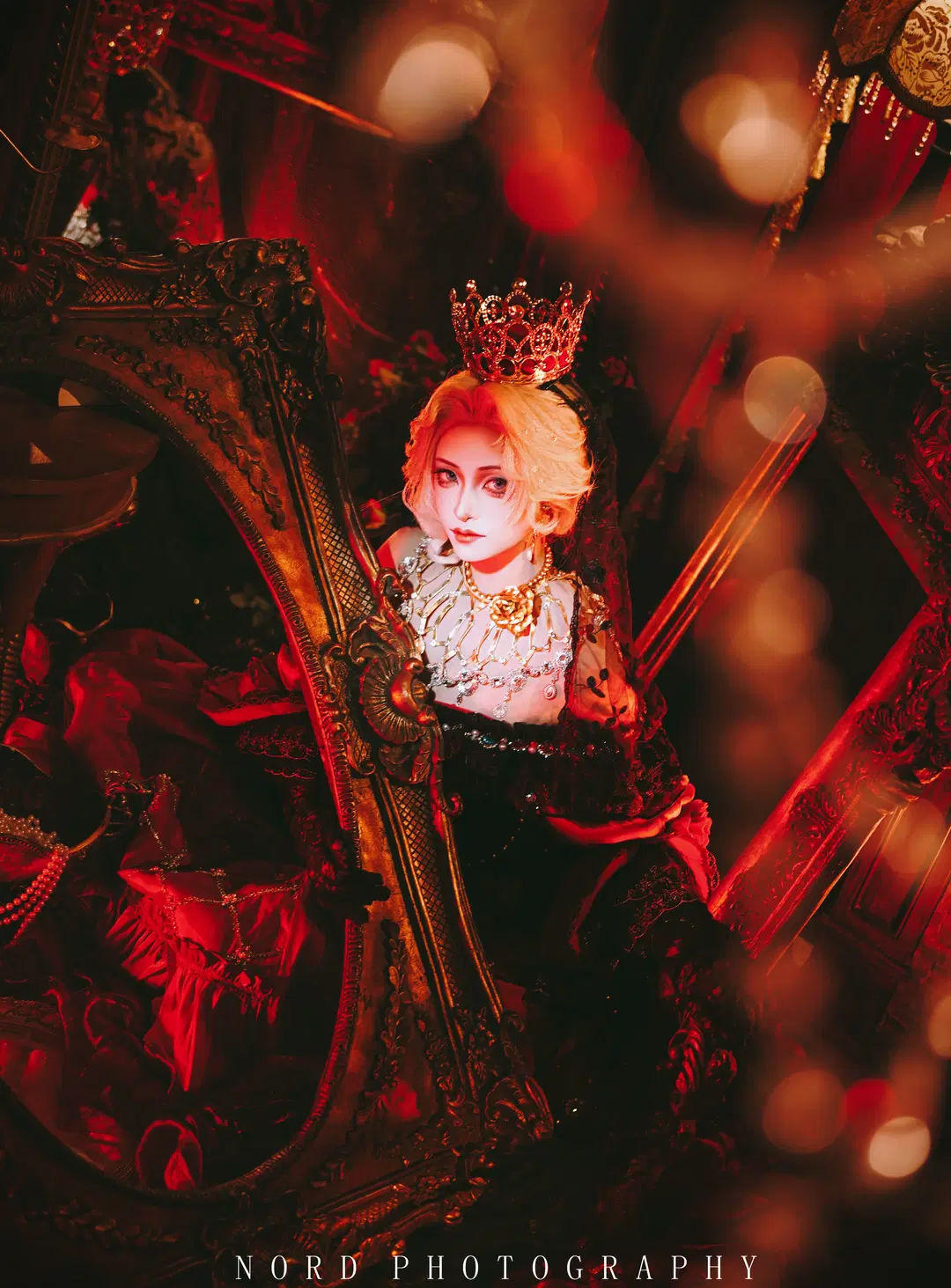【红夫人cos】第五人格红皇后的暗黑宫廷风正片 - Nord - 第2张