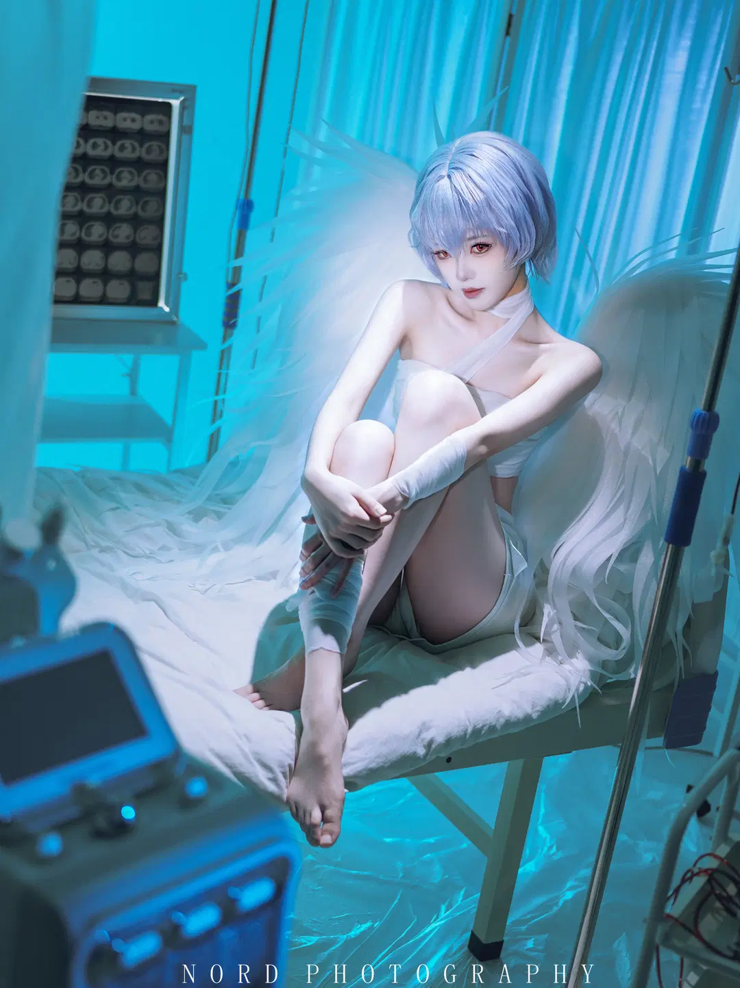 【綾波レイコスプレ】新世紀エヴァンゲリオン、病床の白い天使 - Nord - 3枚目