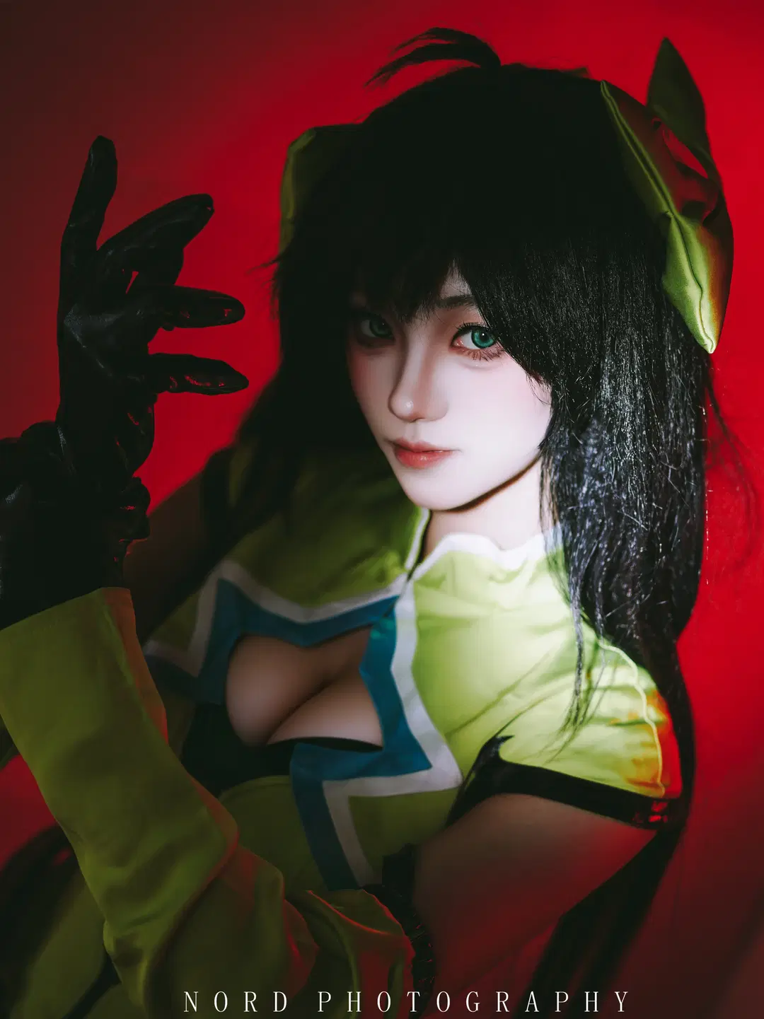 Honor of Kings, Convention photos, Cosplay photography, Sun Shangxiang cosplay, Red lighting setup