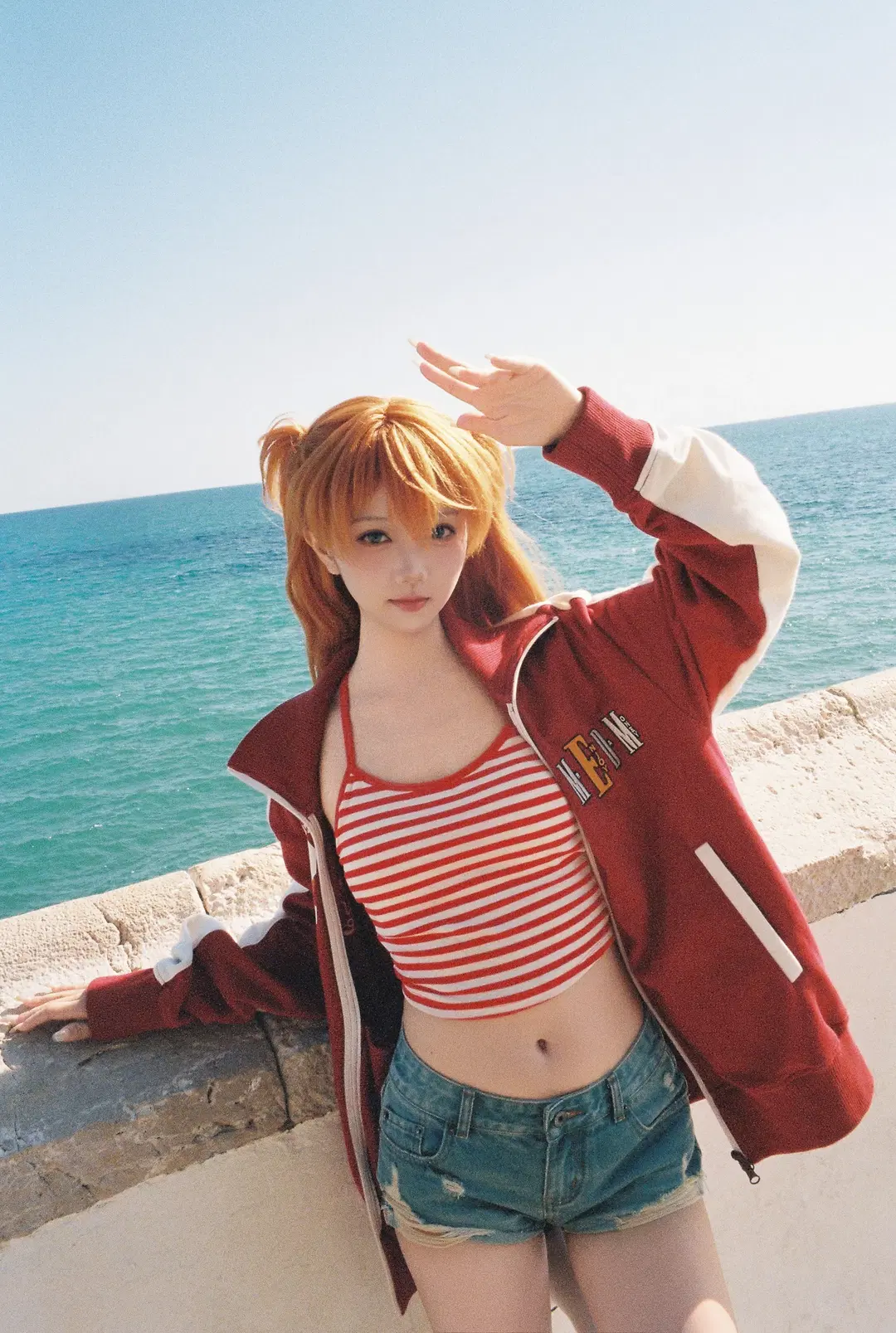 【明日香cos】EVA夏日海滨的胶片日记 - 独角兽 - 第3张