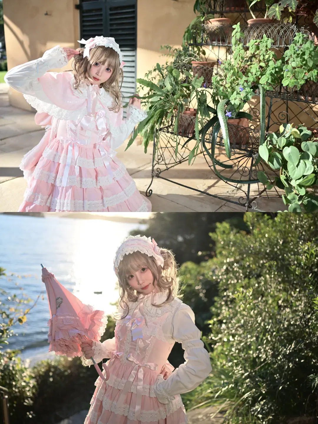 シドニー・ボークリューズハウスのロリータコーデ、ゴールデンアワーの海辺撮影ガイド - YOSHIRO_卓哥 - 8枚目