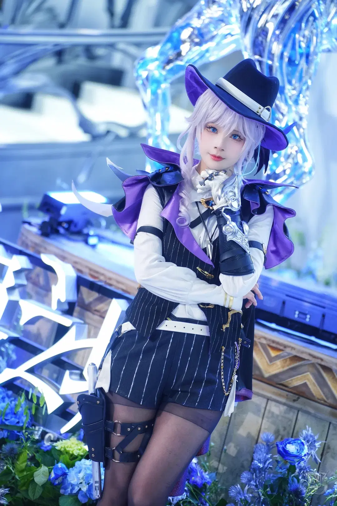 漫展返图, 黑丝穿搭, BW2026, 机能风cos, 艾蒙拉amaran
