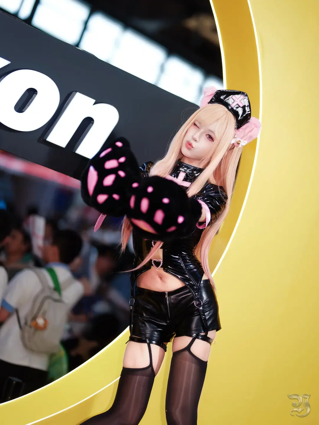 チャイナジョイ2026ニコンブース：黒エナメル猫娘とメイド服のイベント速報記録 - 跃动的小黑马 - 3枚目