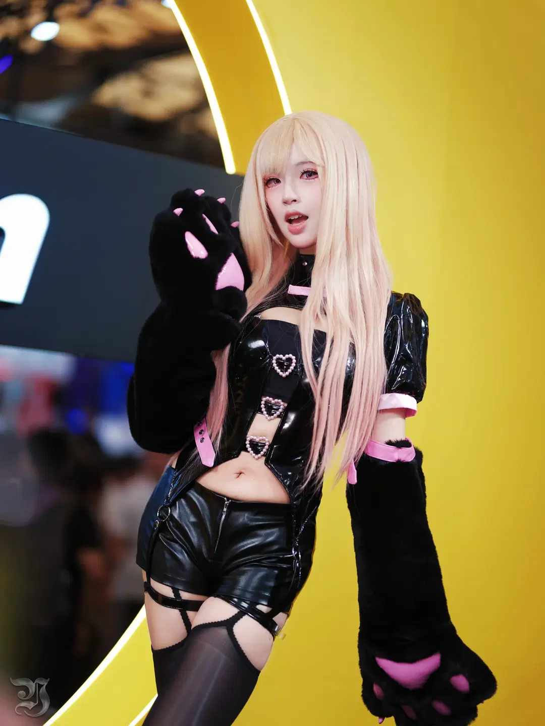 チャイナジョイ2026ニコンブース：黒エナメル猫娘とメイド服のイベント速報記録 - 跃动的小黑马 - 5枚目