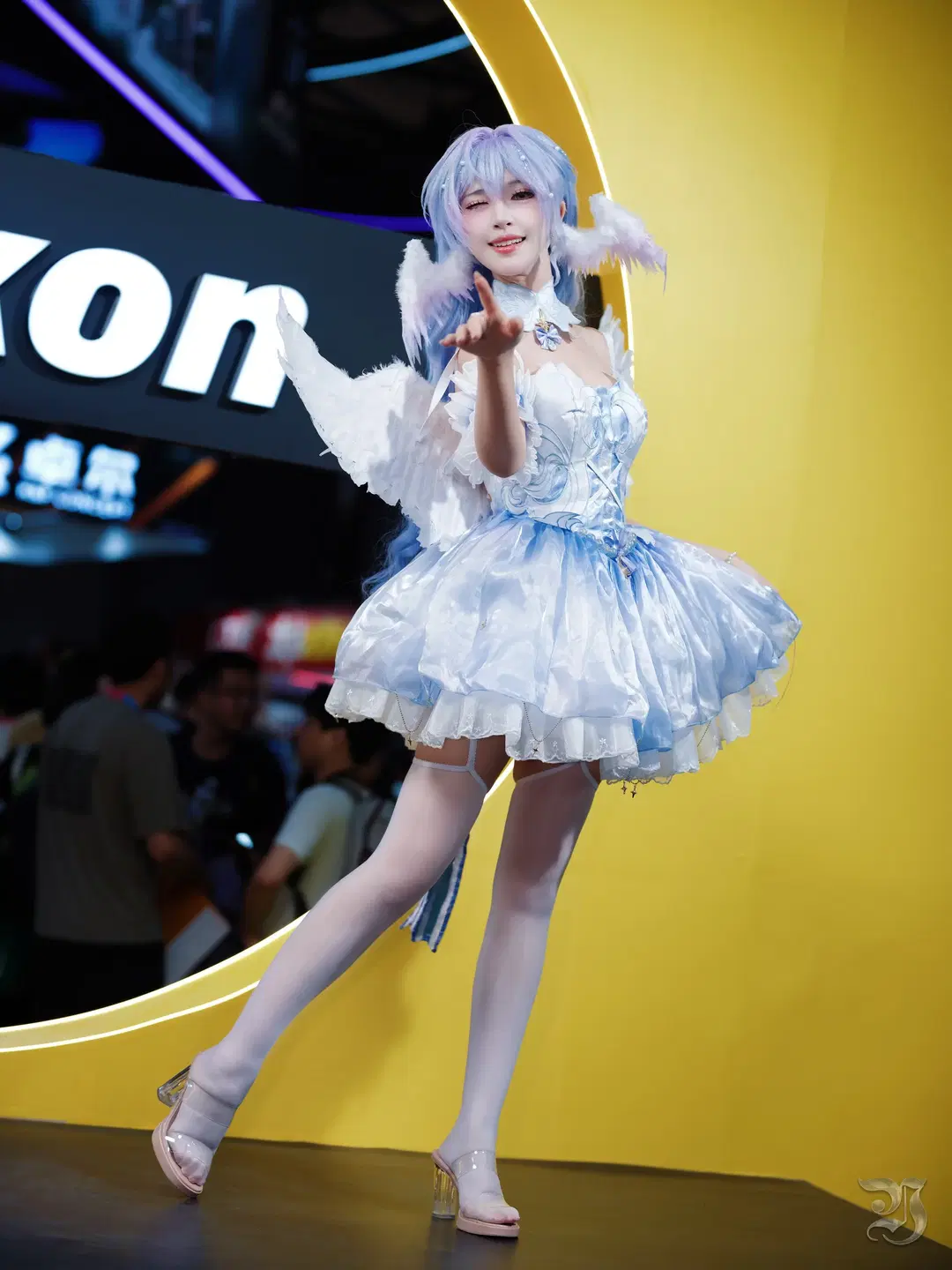 チャイナジョイ2026ニコンブース：黒エナメル猫娘とメイド服のイベント速報記録 - 跃动的小黑马 - 7枚目