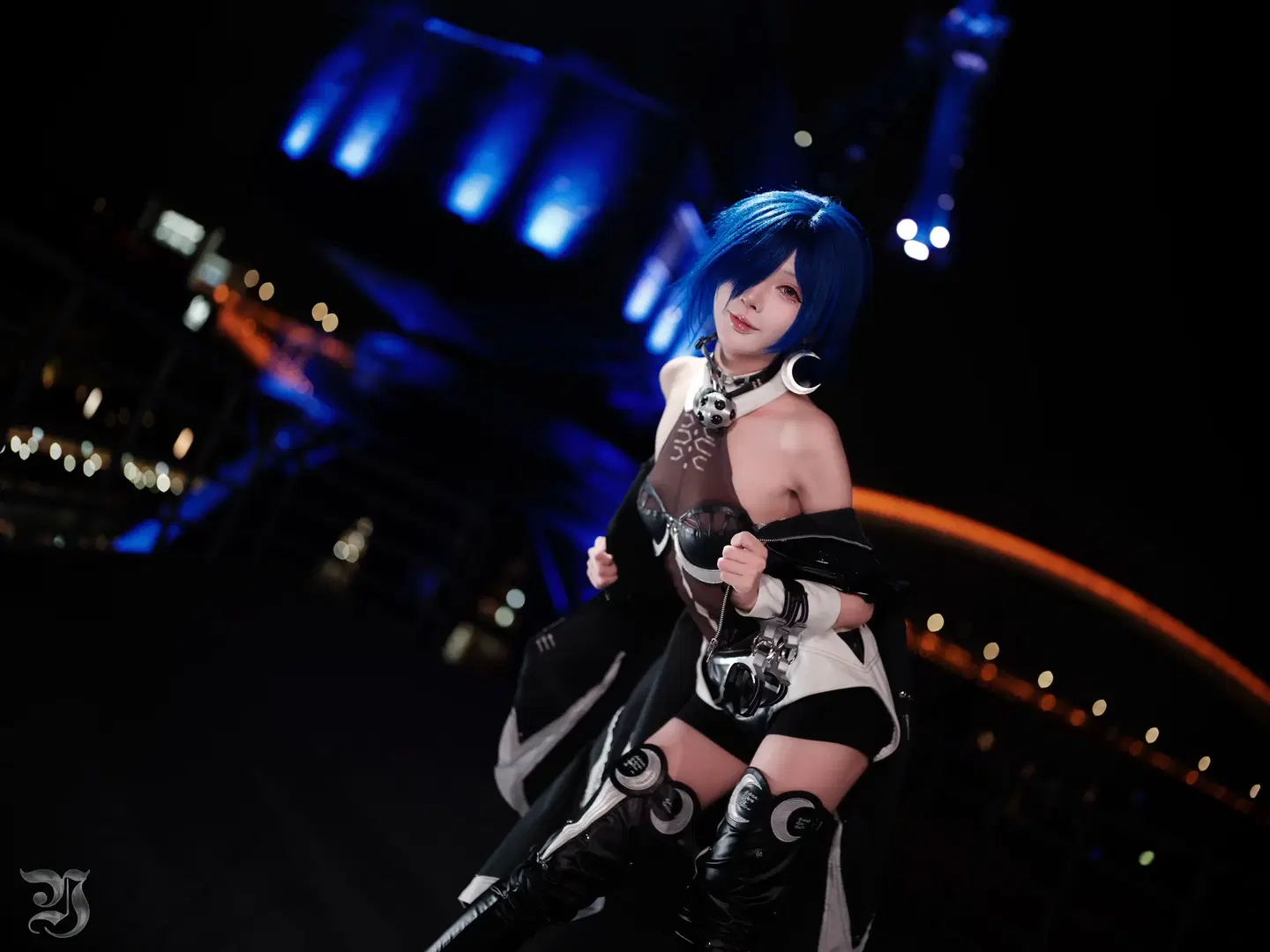 [Promeia cosplay] Zenless Zone Zero's dark night Techwear style by 跃动的小黑马 - Image 2