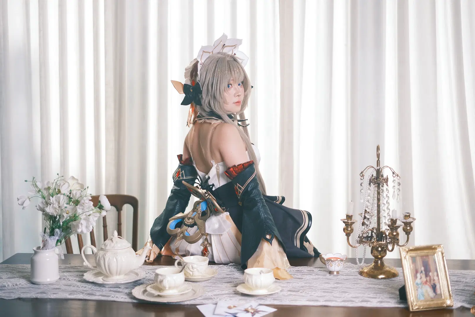 【サンドローネ コスプレ】原神 サンドローネの午後のティータイム - 勇者A - 4枚目