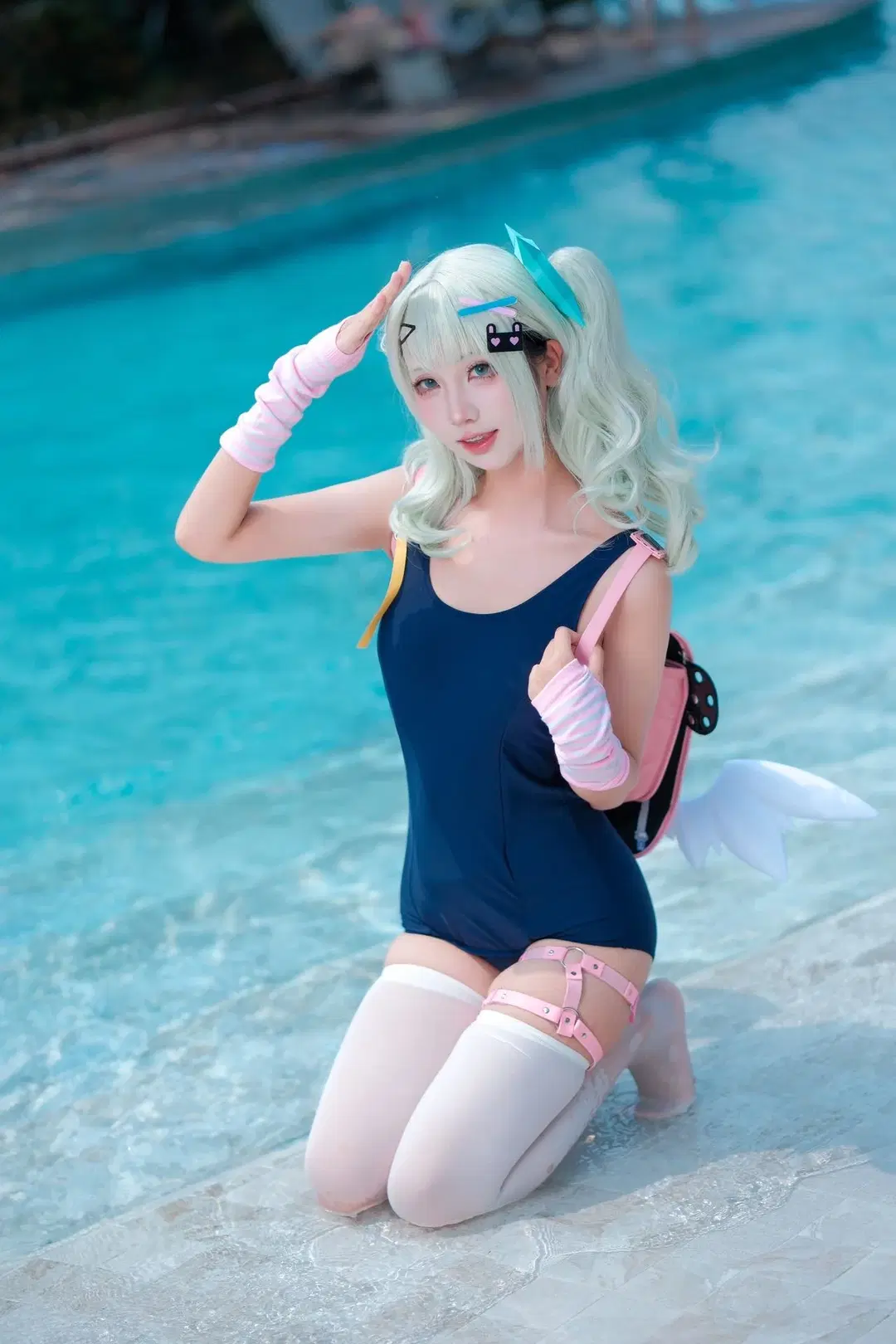 【千夏cos】絕區零千夏的夏日泳池死庫水 - 勇者A - 第3張