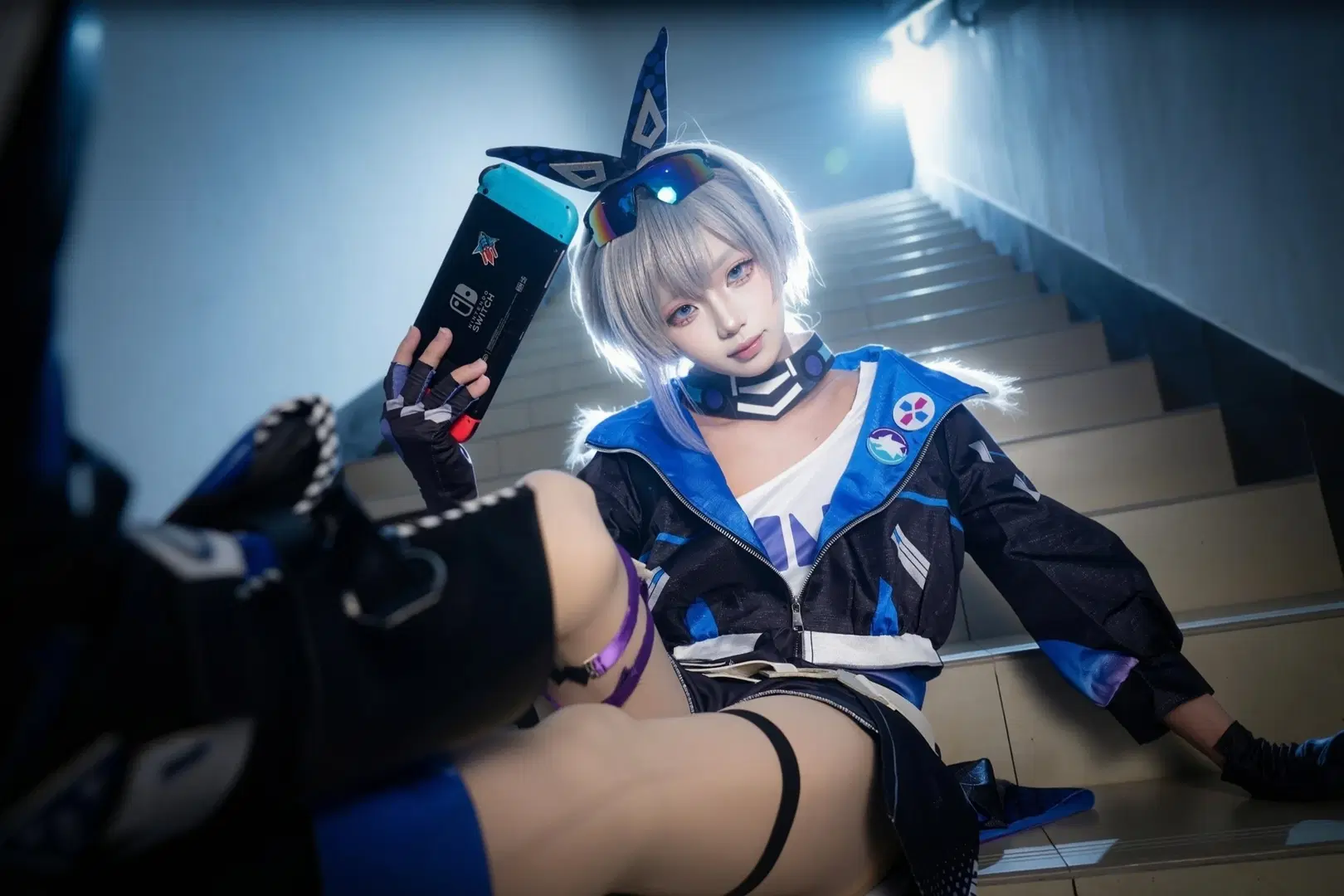 cosplay, 崩坏星穹铁道, cos正片, 赛博朋克, 银狼cos